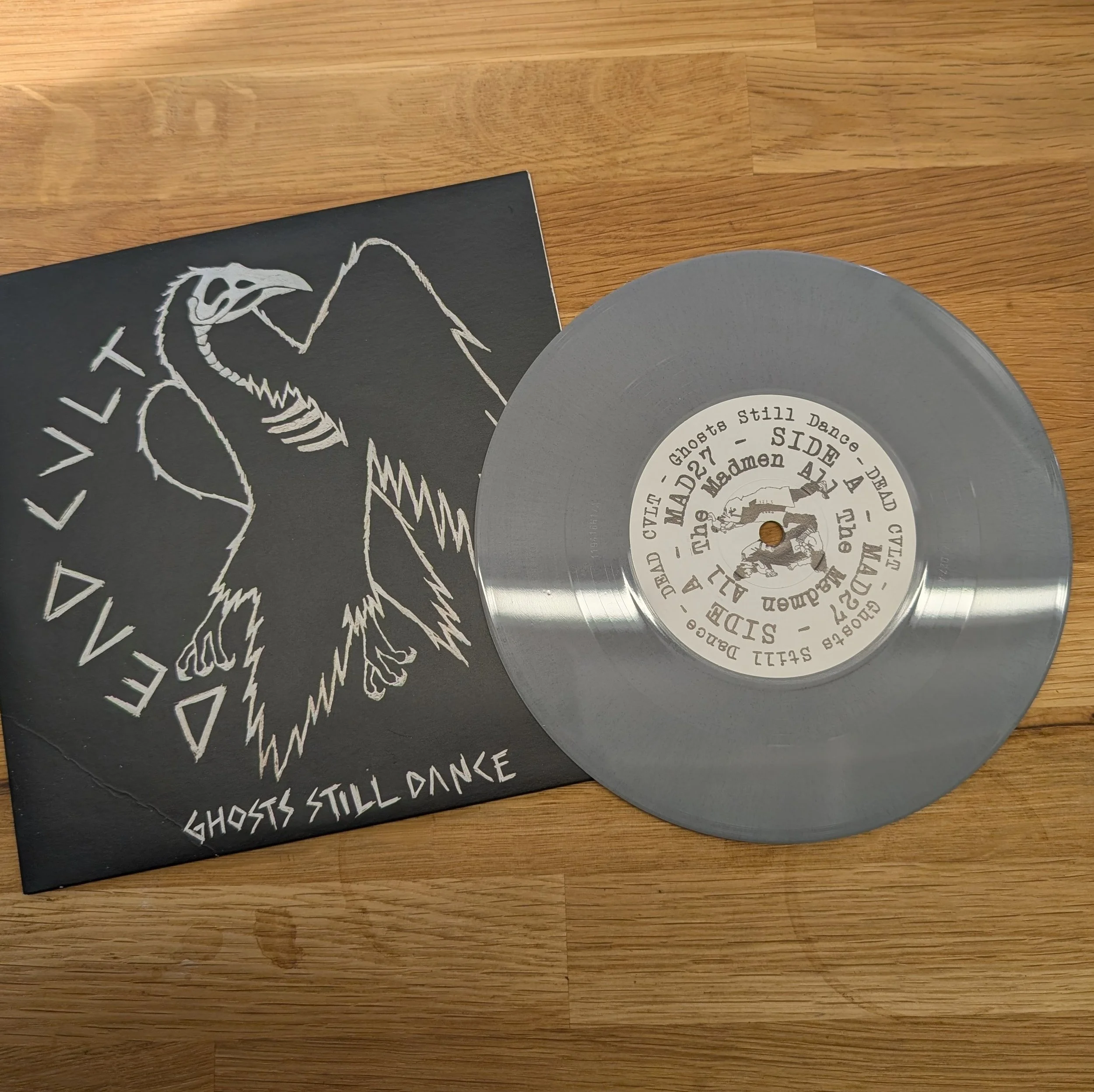 Dead Cult – Ghosts Still Dance 7” Vinyl (Grey Vinyl) – All The Madmen Records