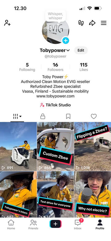 Toby Power Instagram