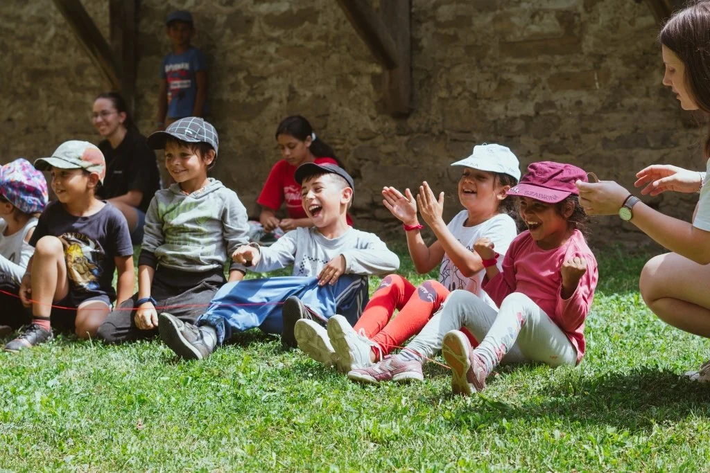 fröhliche Kinder CVJM Domus-Rumänienhilfe