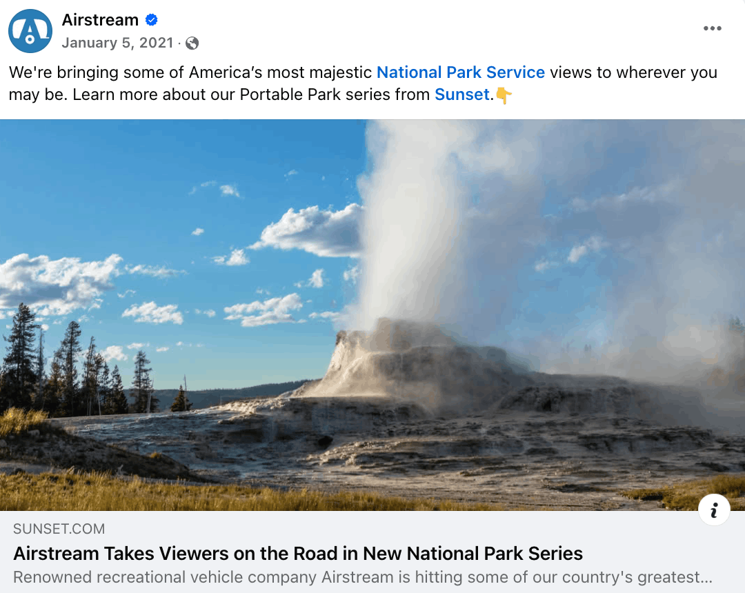 Airstream Portable Parks content series Nomadics case study