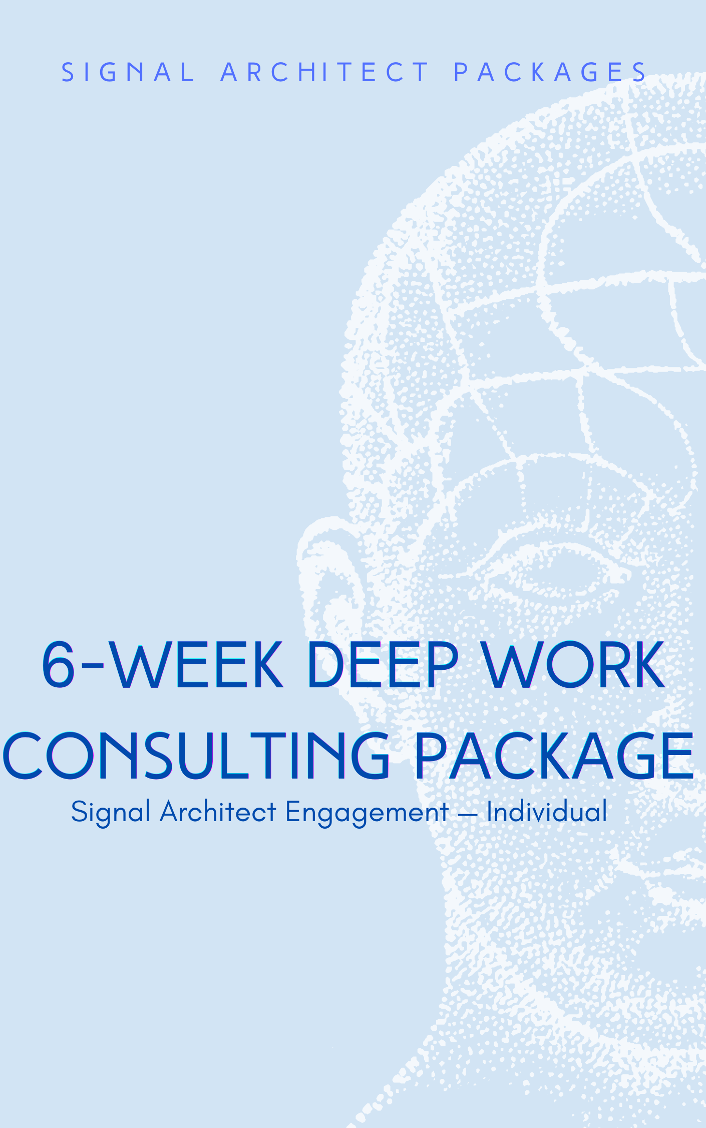 The 6-Week Deep Work Signal Architect Engagement — Individual