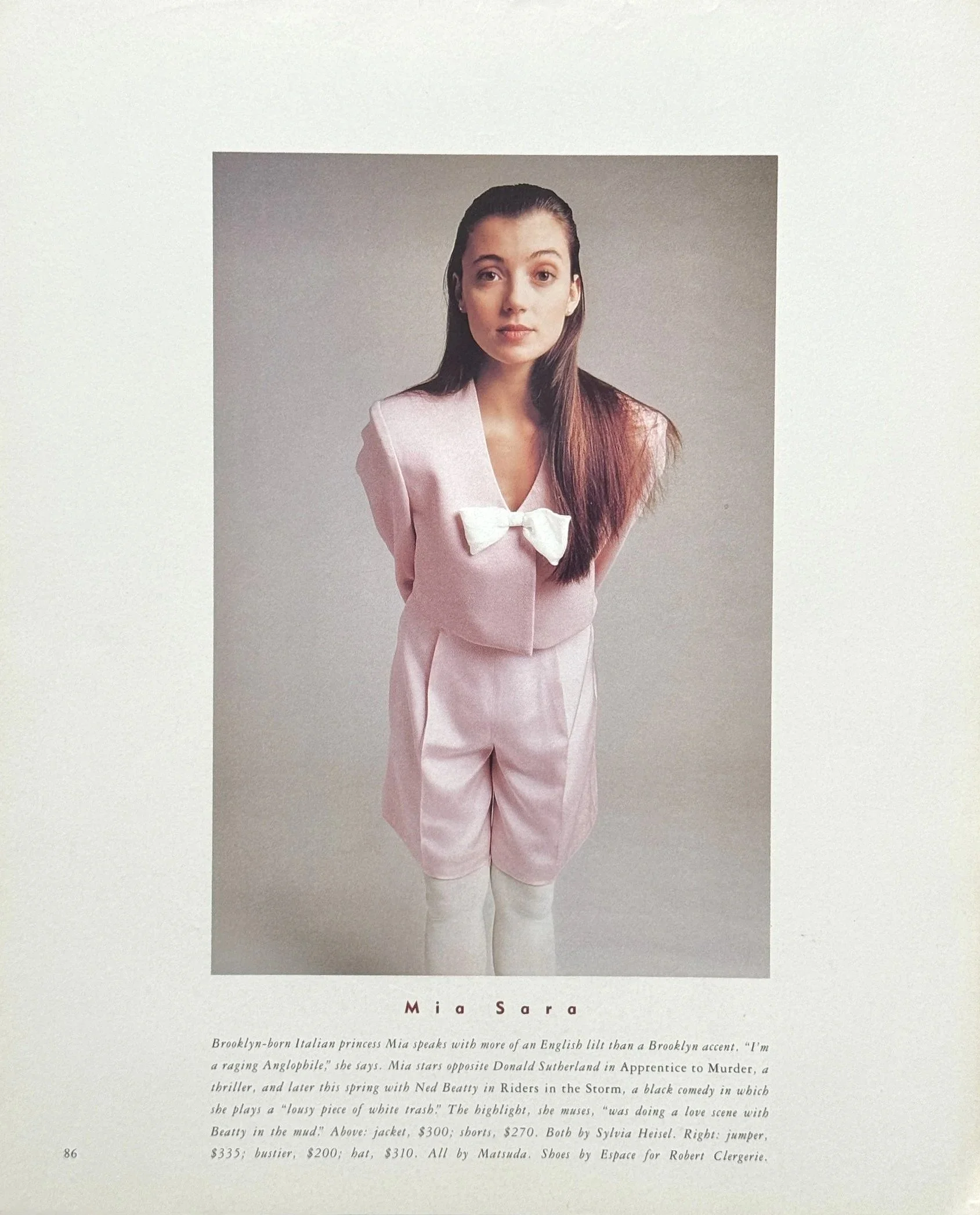 Mia Sara - New York Woman 