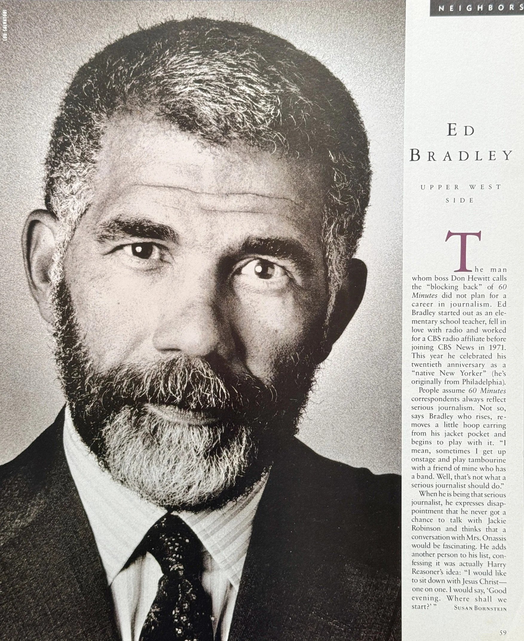 Ed Bradley - New York Woman - NYC
