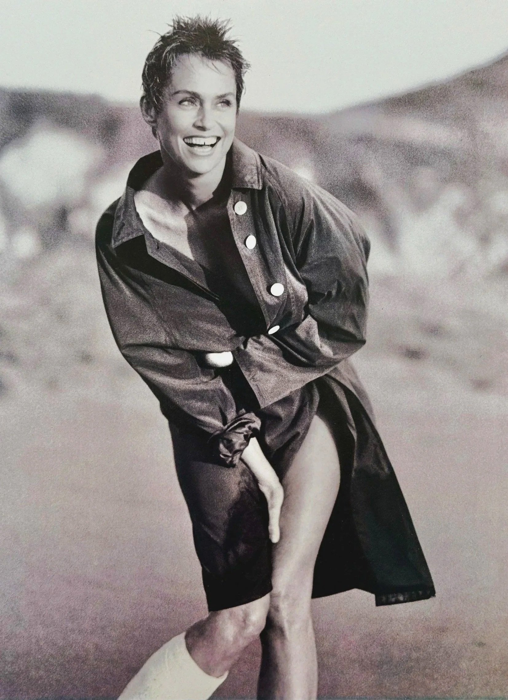 Lauren Hutton - German Vogue - El Matador Beach 
