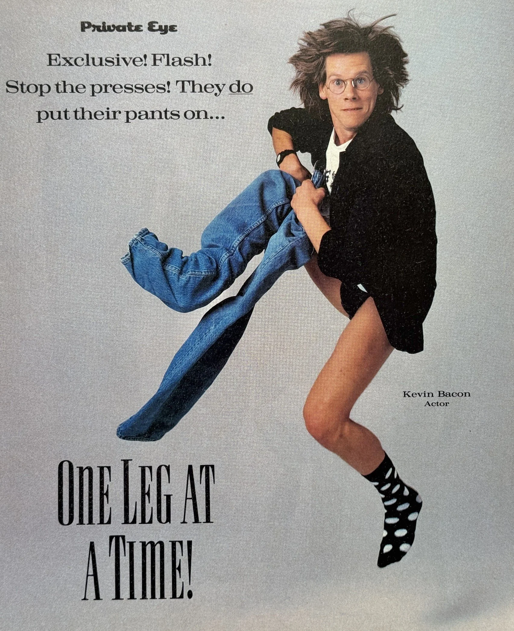 Kevin Bacon - Esquire - NYC