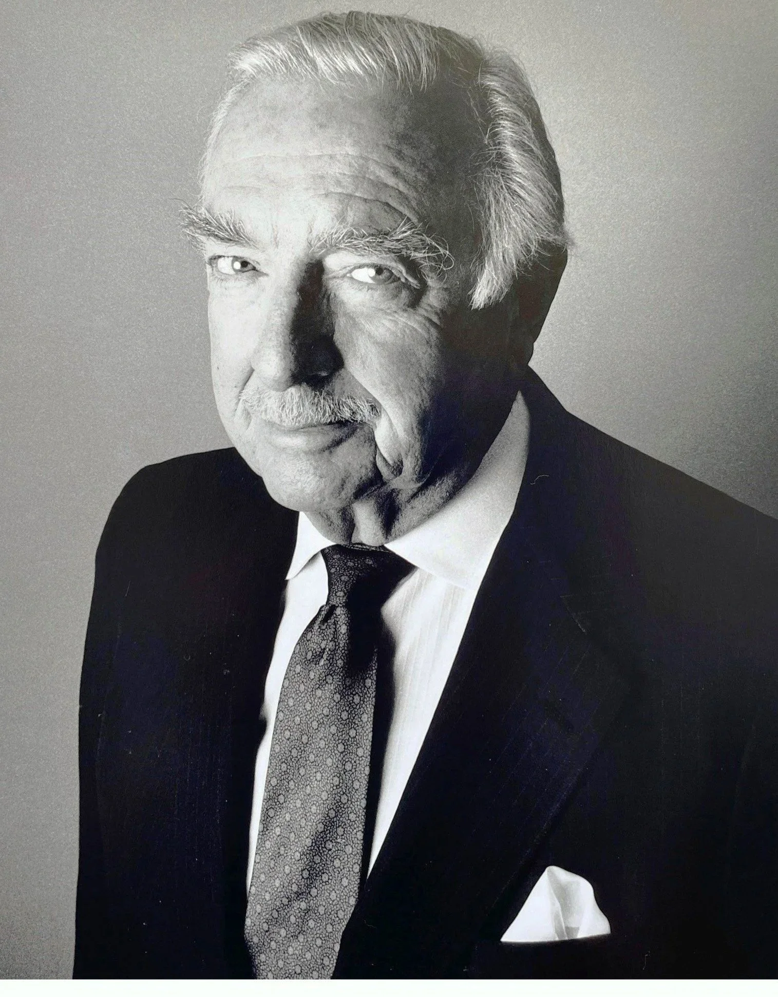 Walter Cronkite - CBS Studios NYC 1989