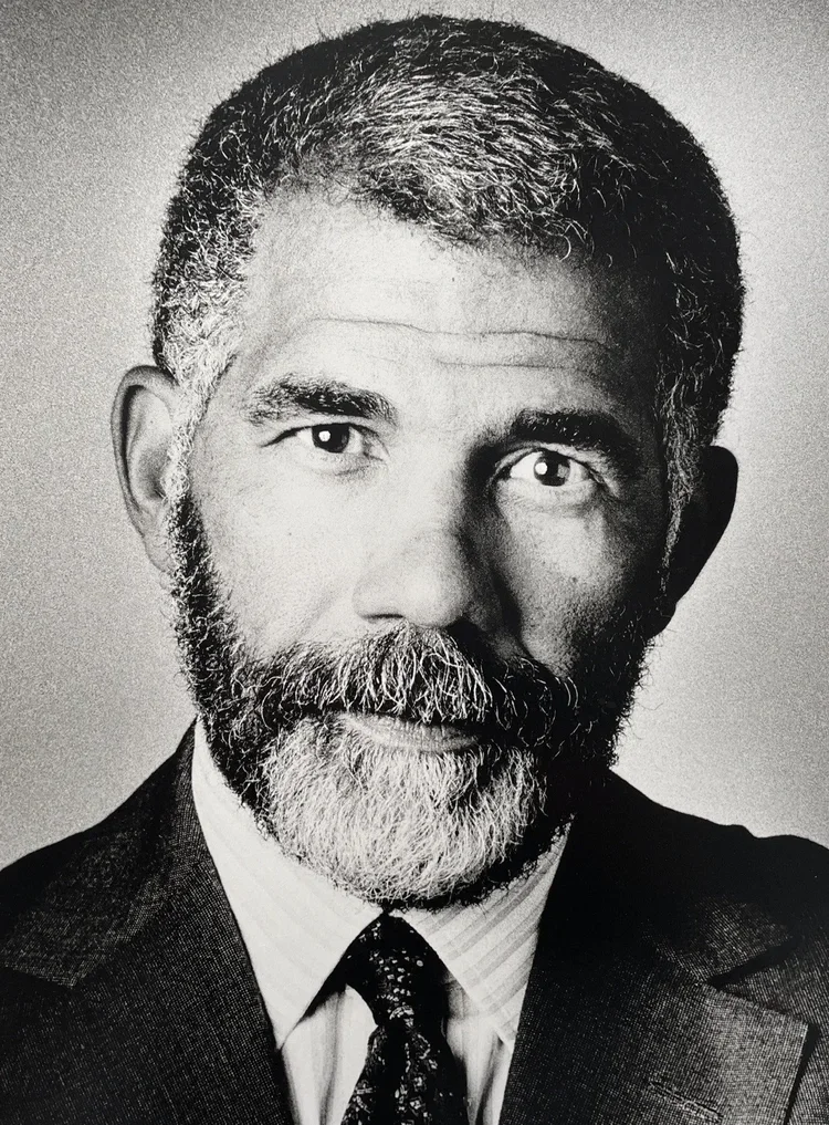 Ed Bradley - CBS Studios NYC 1987