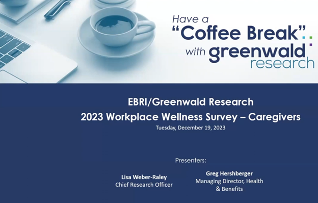 Coffee Break: WWS 2023 – Caregivers