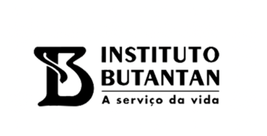 Logotipo do Instituto Butantan com o texto 'A serviço da vida'