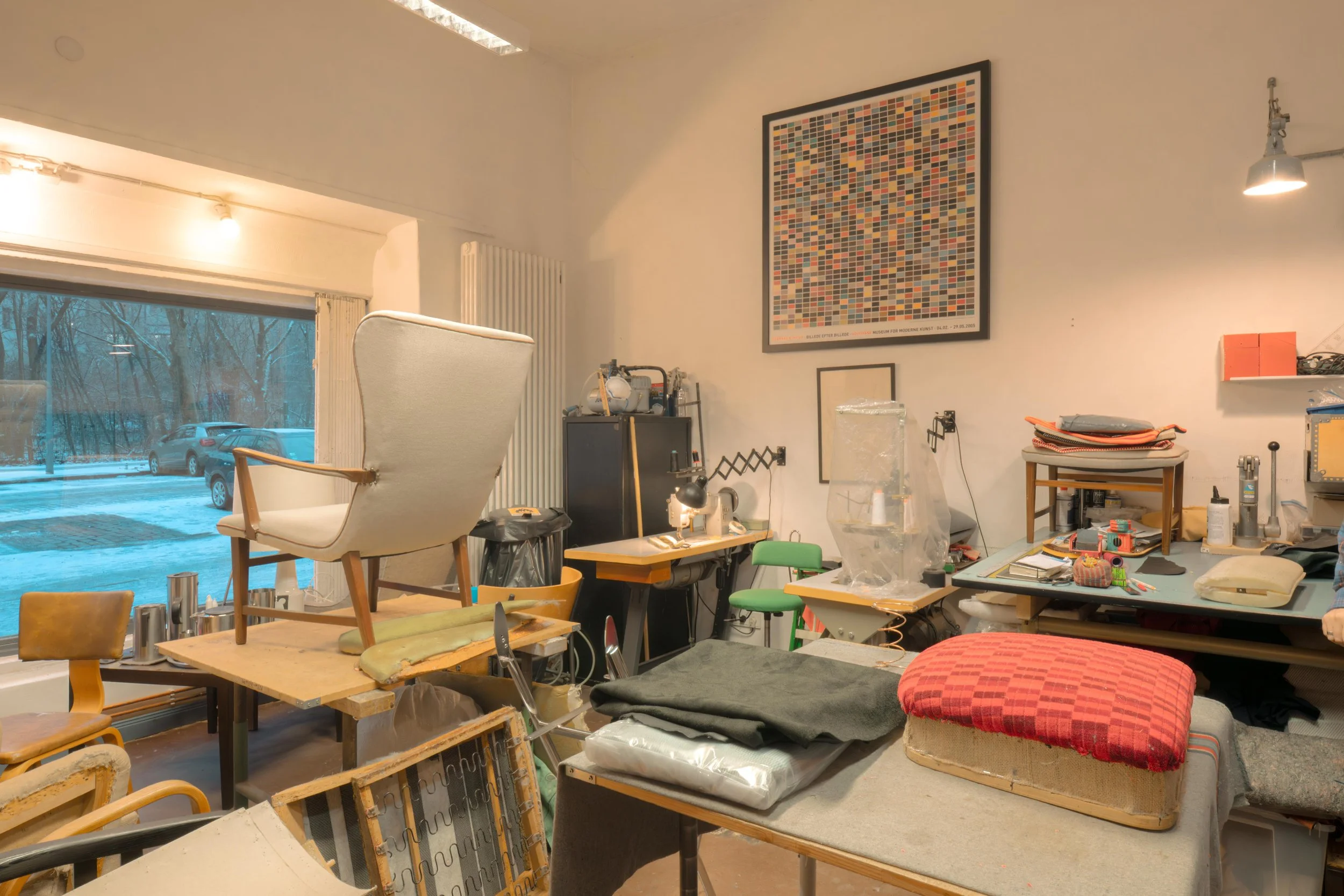 Polsterwerkstatt M, Berlin.