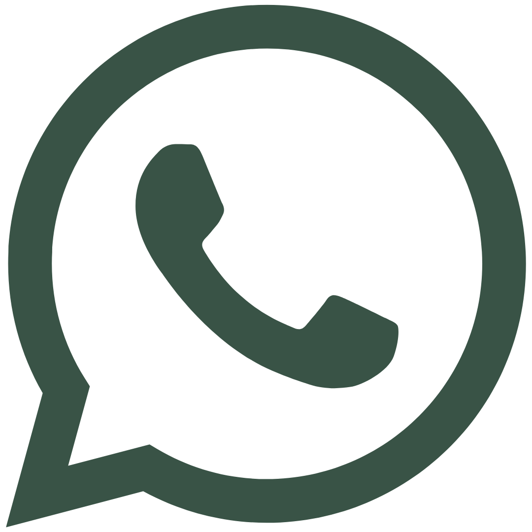 WhatsApp icon with a phone inside a speech bubble