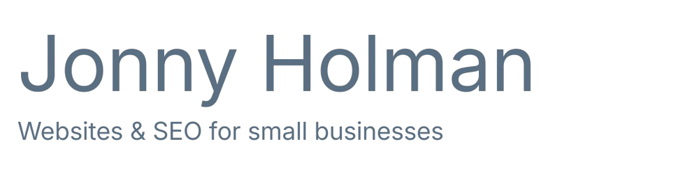 Jonny Holman