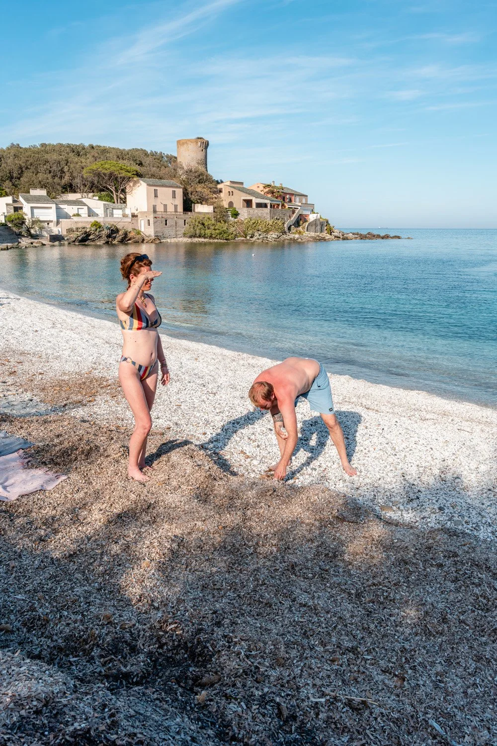 Plage de Meria dans le Cap Corse