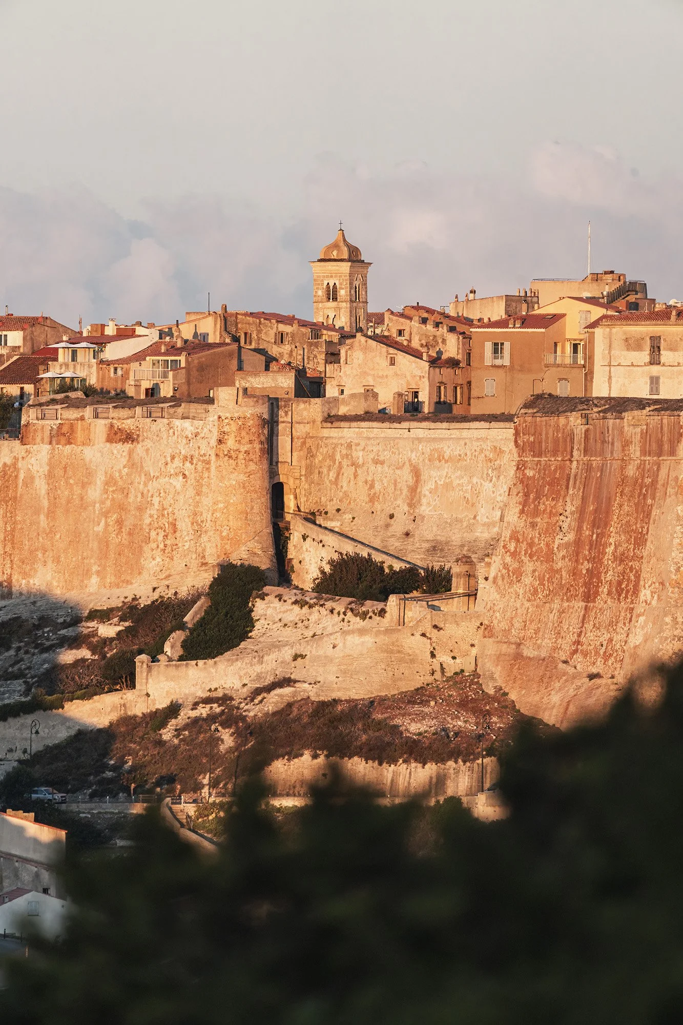 La citadelle de Bonifacio en Corse