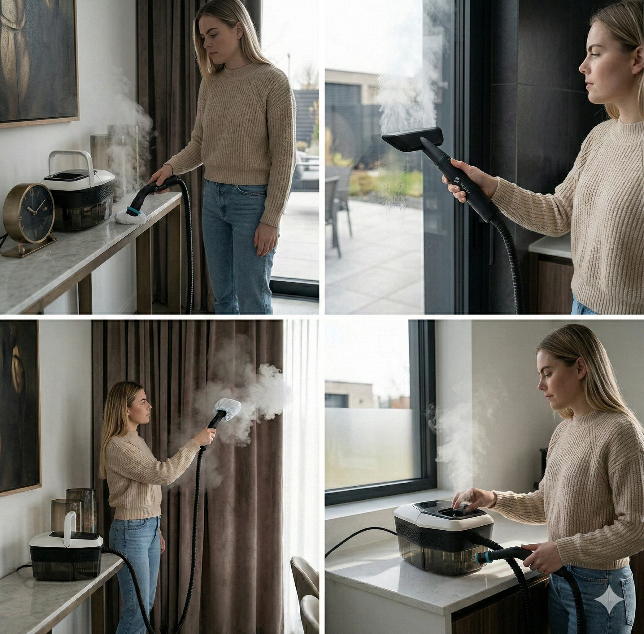 5 voordelen van schoonmaken met stoom thuis