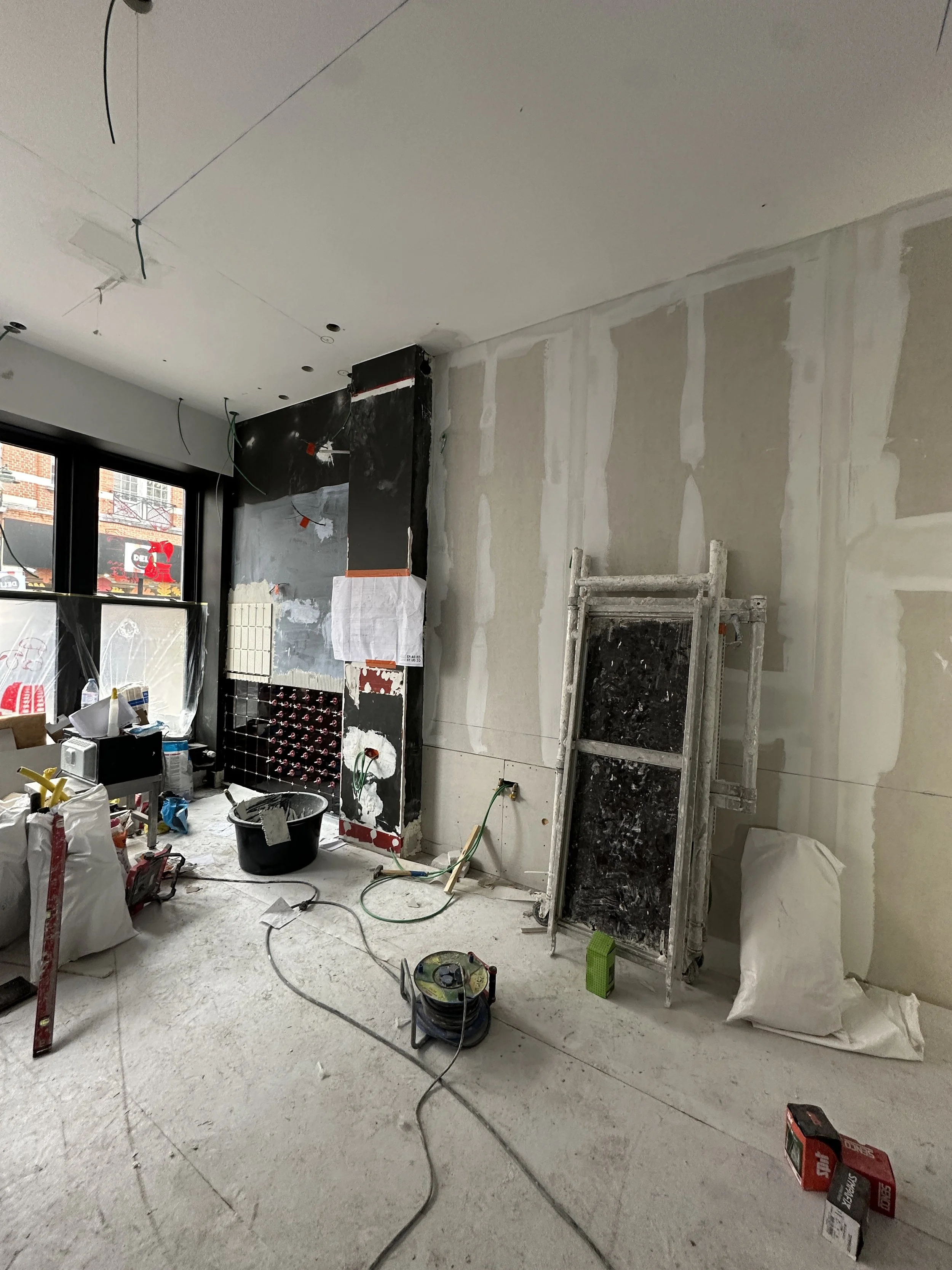 MANOS Build & Maintenance PANAM Kebab working site