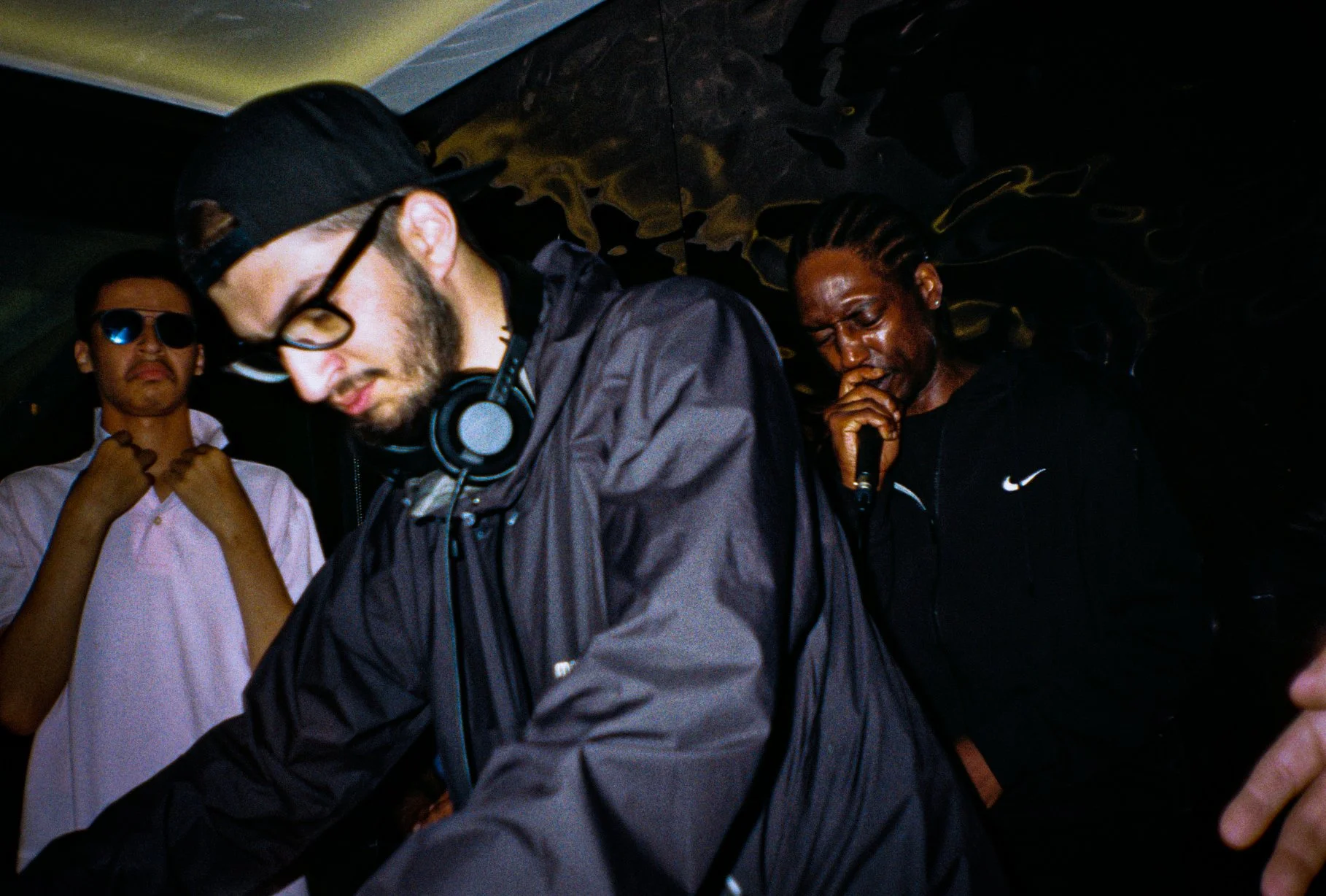 grime musicians performing at Shaping Grimes recorded set 