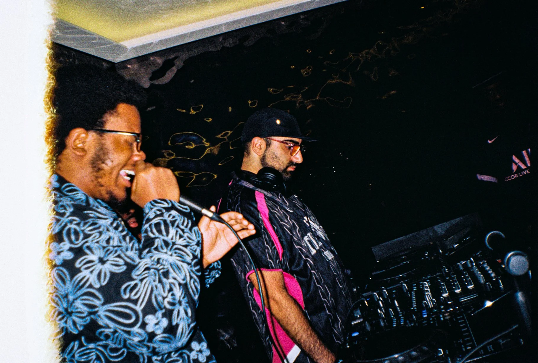 grime musicians performing at Shaping Grimes recorded set 