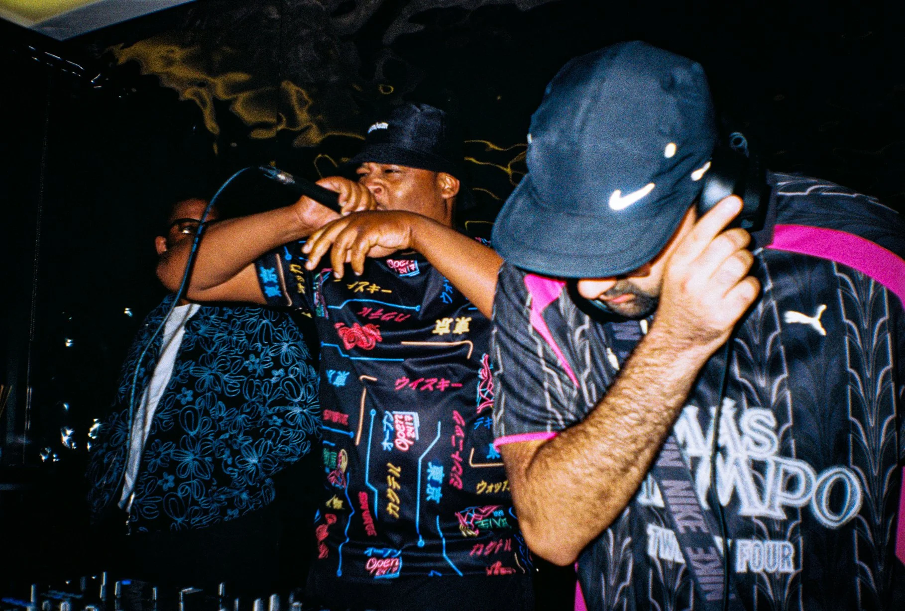 grime musicians performing at Shaping Grimes recorded set 