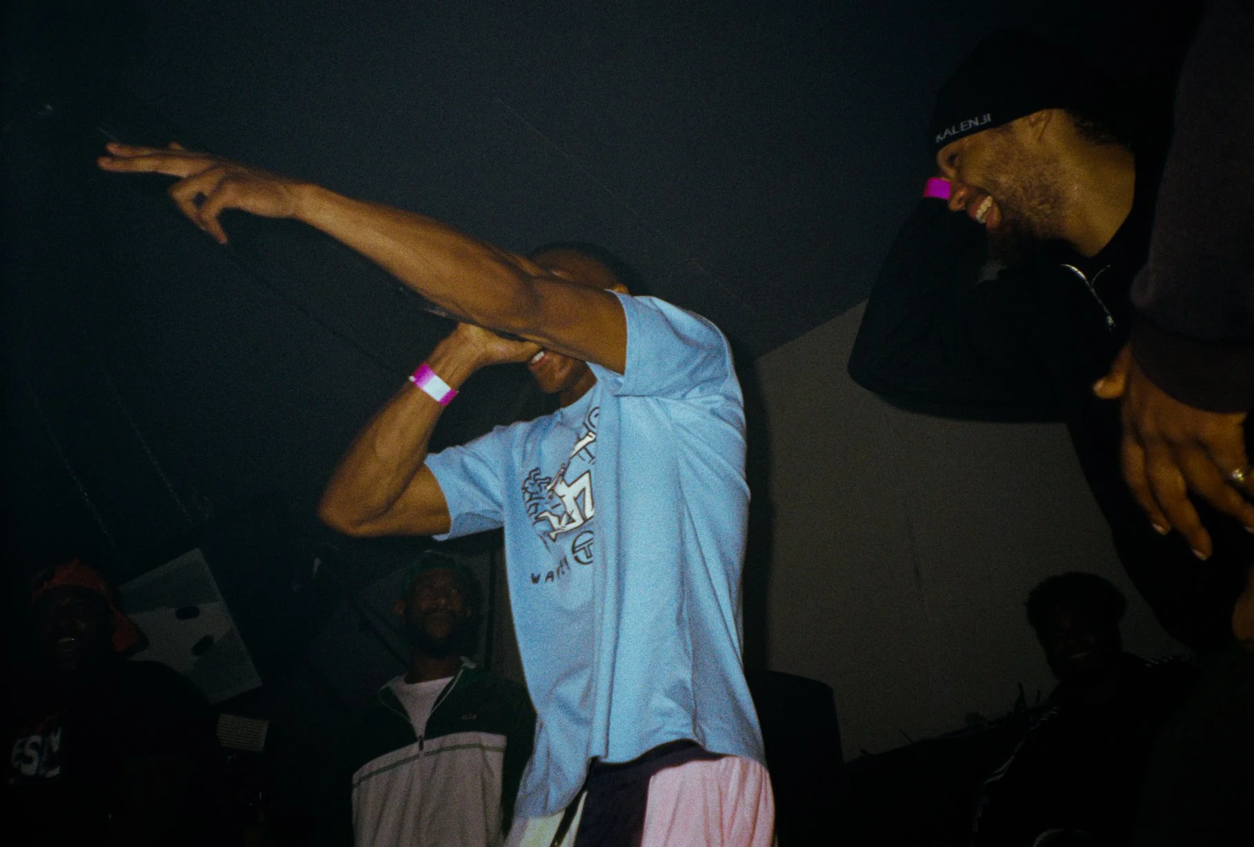 grime musician Duppy performing at travspresents rave in London 
