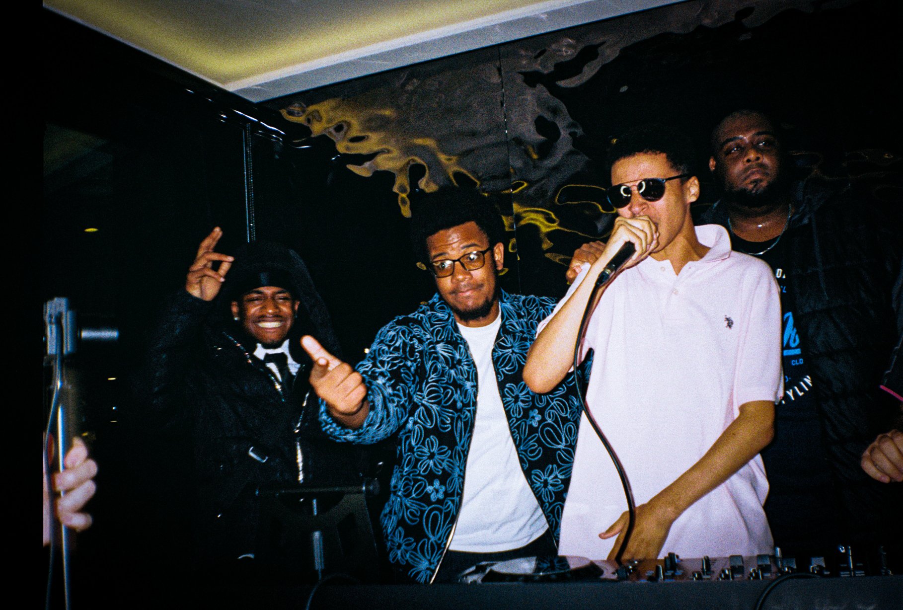 grime musicians performing at Shaping Grimes recorded set 