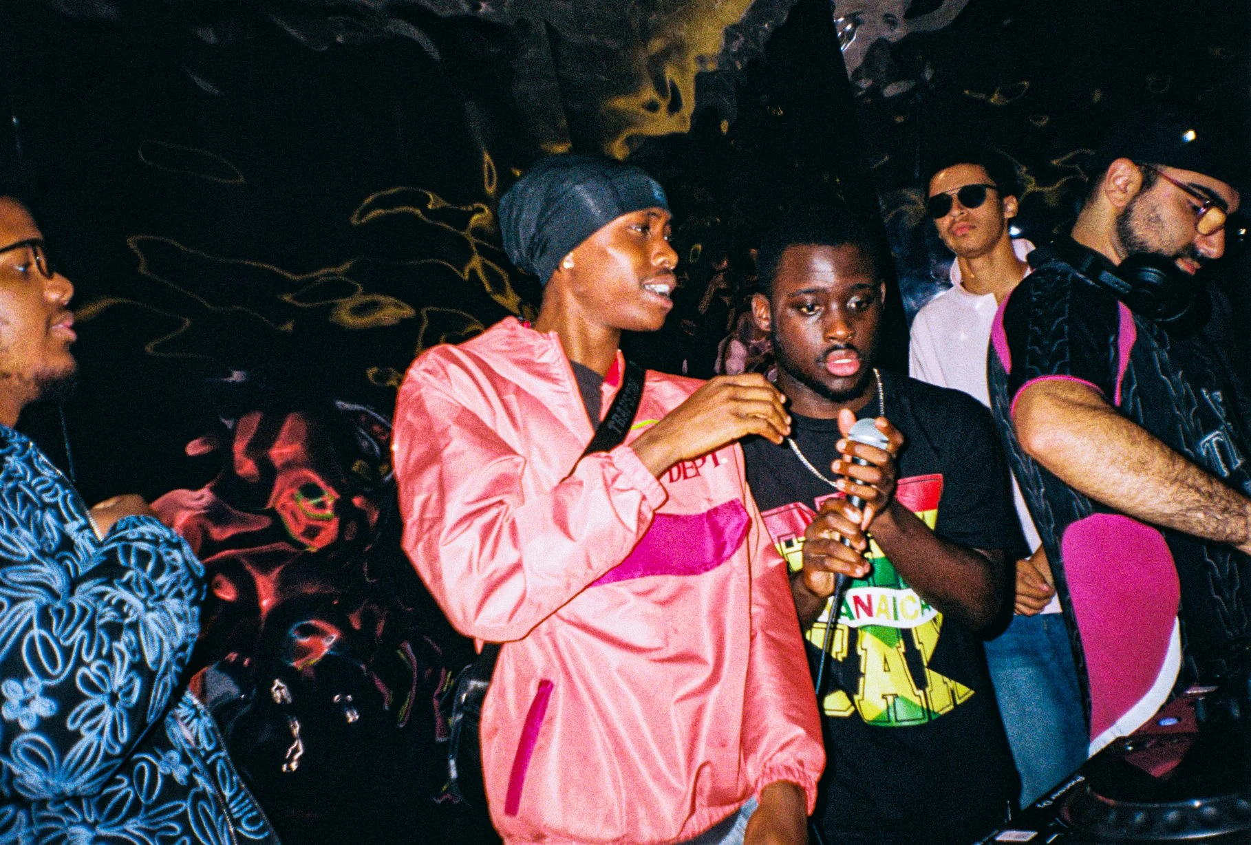 grime musicians performing at Shaping Grimes recorded set 