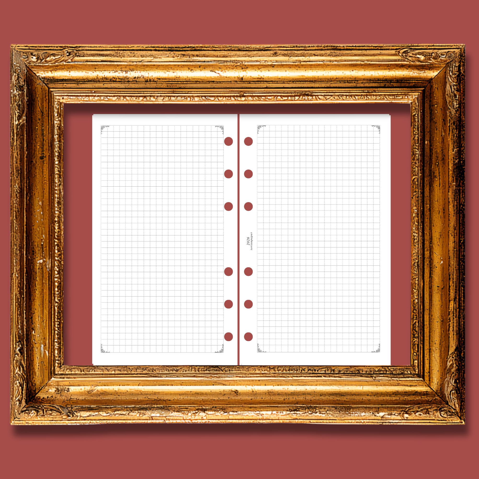 024 Blank Grid with Frames - personal