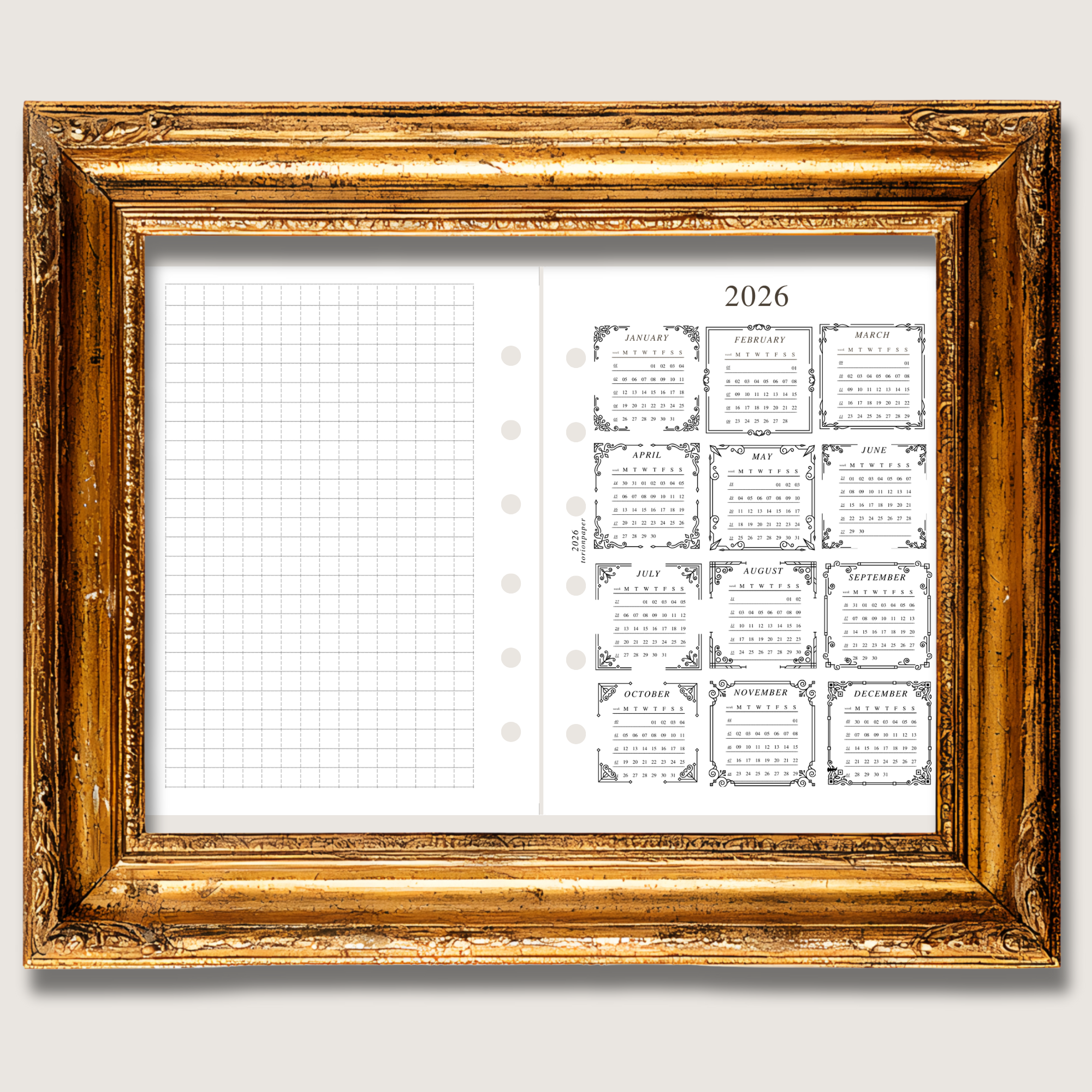 007 Year at a Glance - pocket