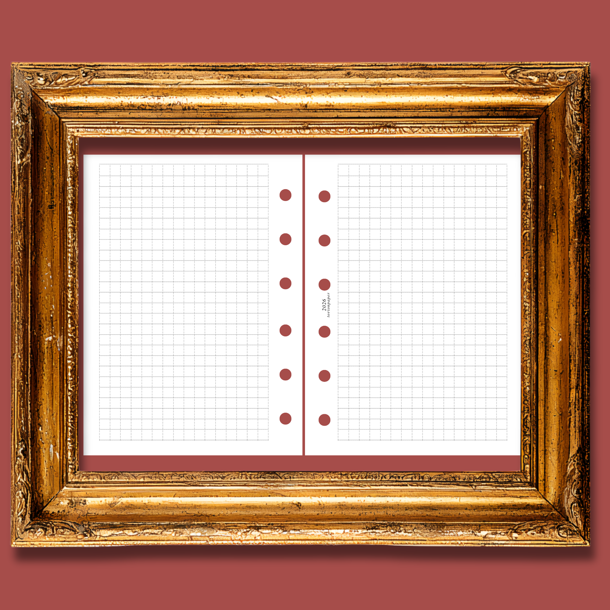 002 Blank Grid - pocket