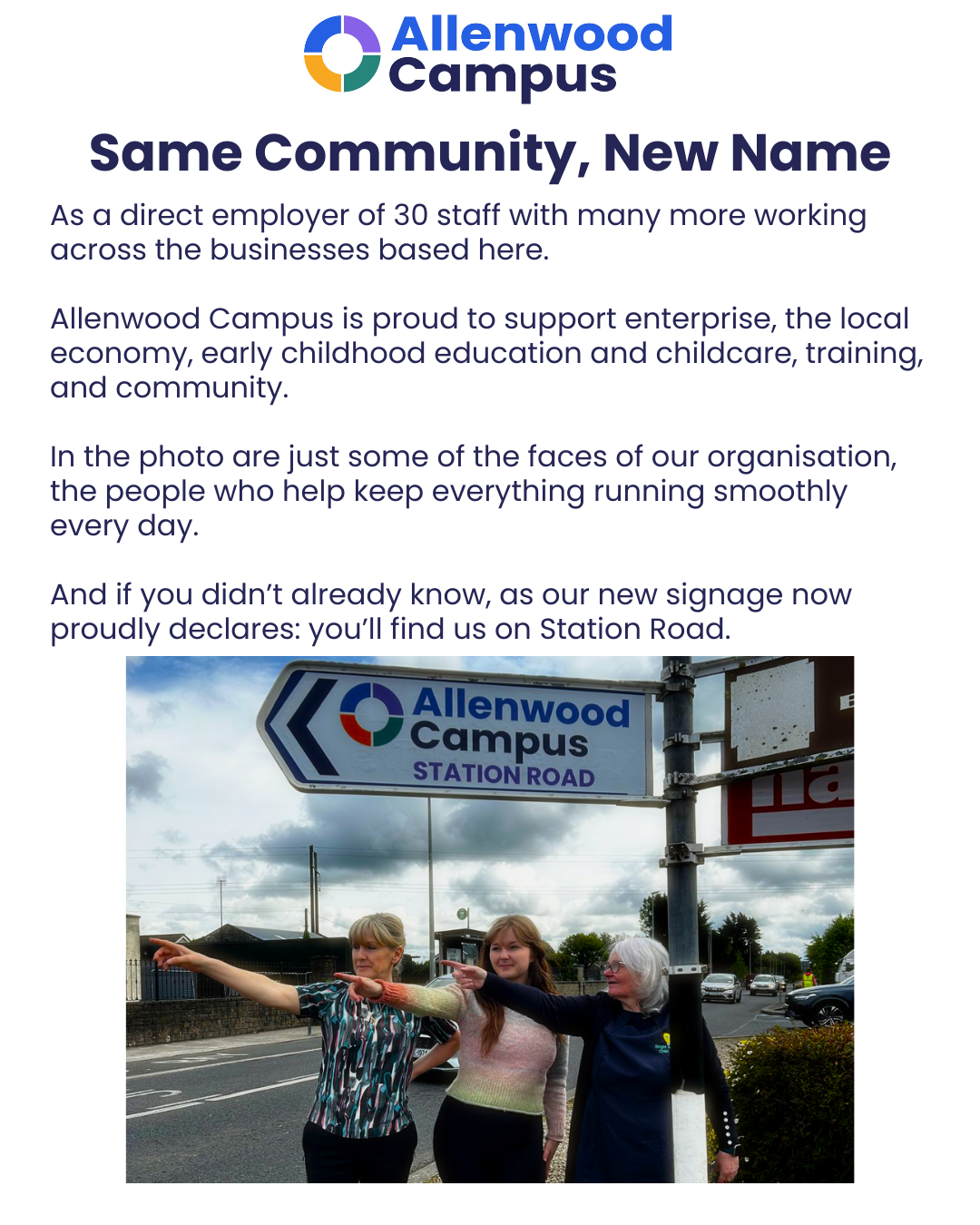 Same Community, New Name