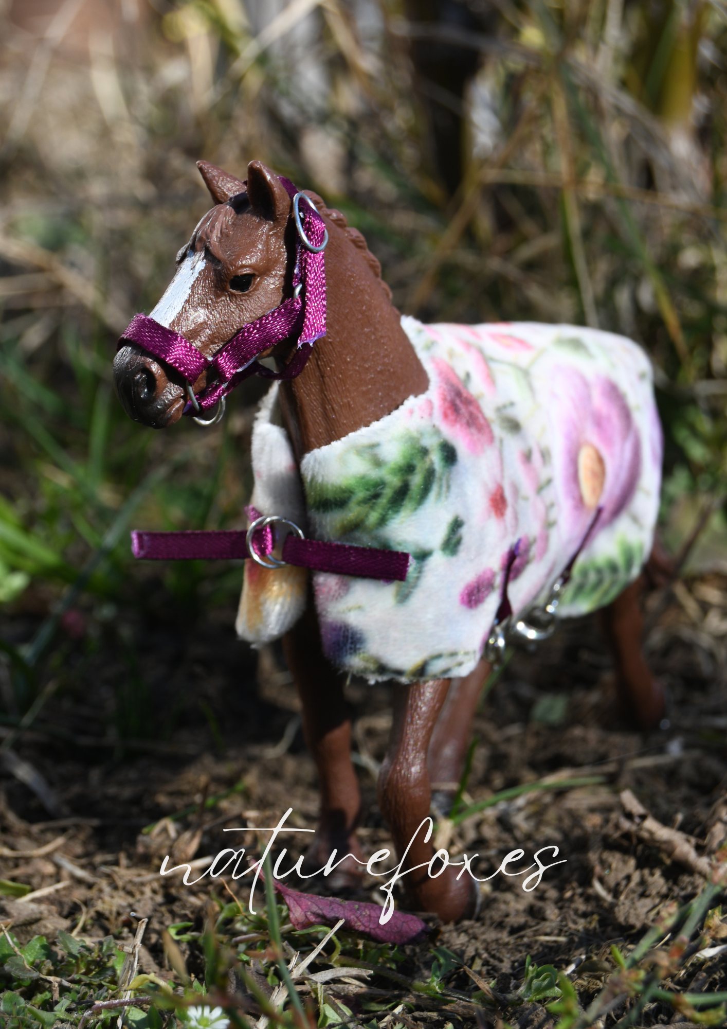 Model Horse Photo Shoot! Spring blanket and ponies in the sunshine!