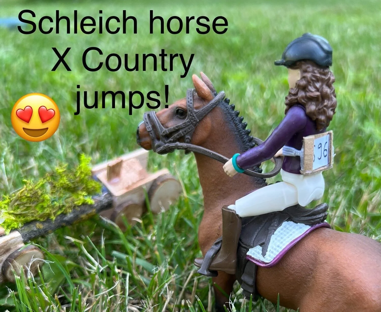 Making X Country jumps for my Schleich horses! Schleich horse X Country jumps, X Country jumps inspiration, Model horse jumps