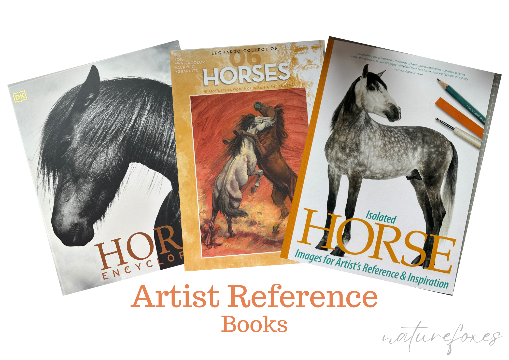 3 Books for Equine Artist Reference/Inspiration! Model horse artist, equine artist, horse art