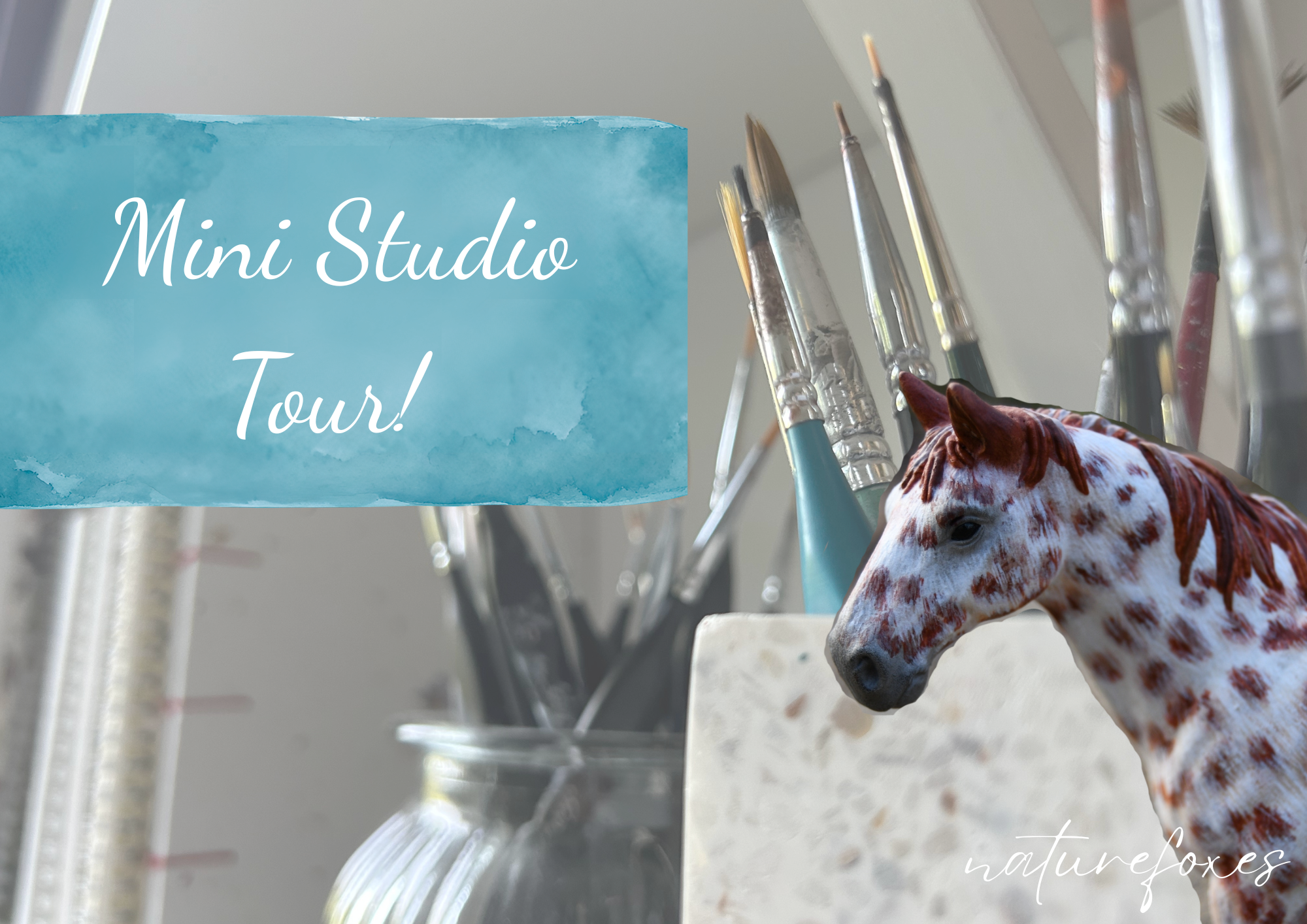 Touring my Model Horse Studio! 5 Important Aspects of my Setup!  