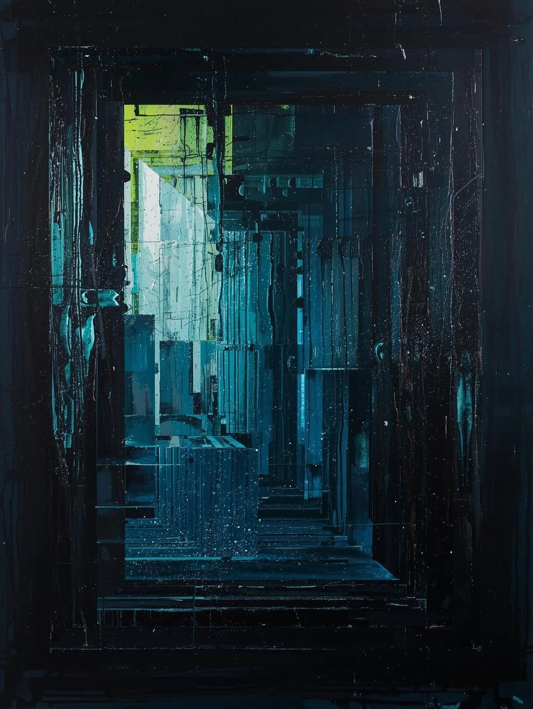 Veils of the Unseen: Painting the Lynchian Sublime