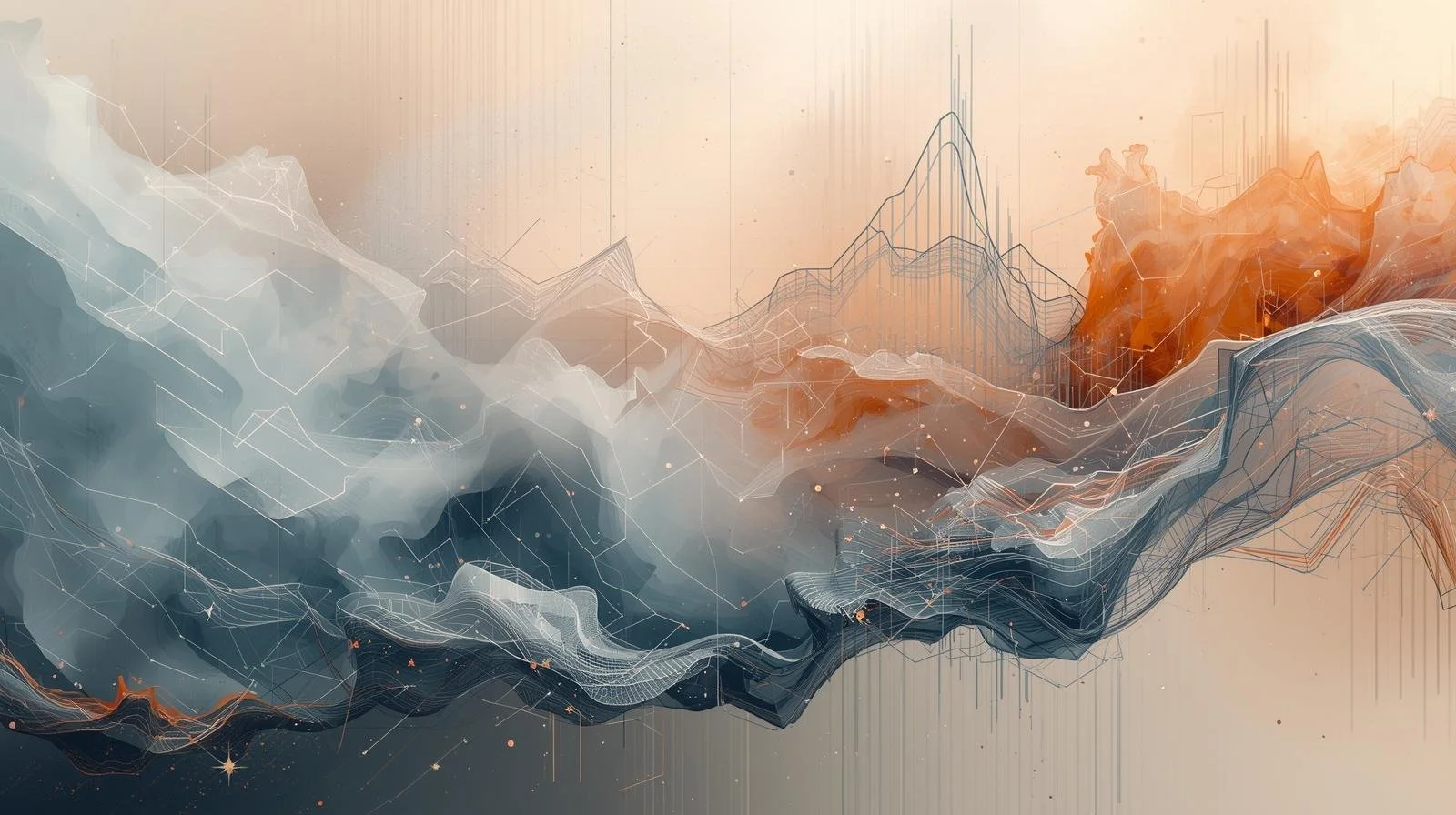 Painting From Data: Turning Charts Into Abstract Art