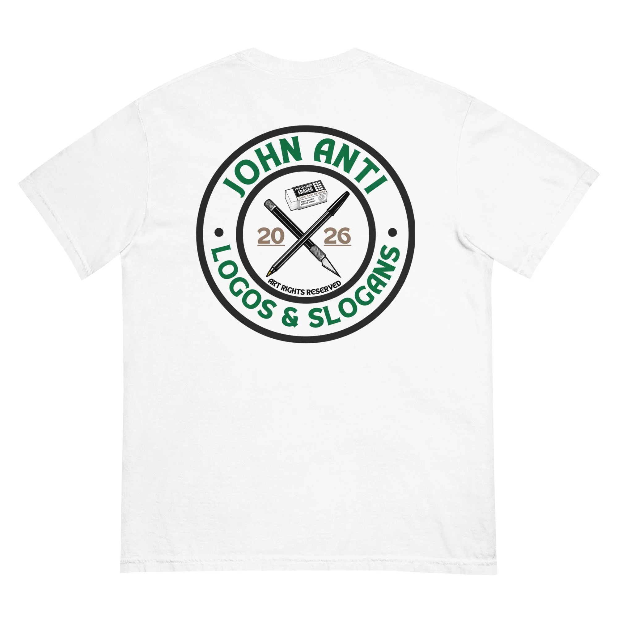 JOHN ANTI LOGOS & SLOGANS