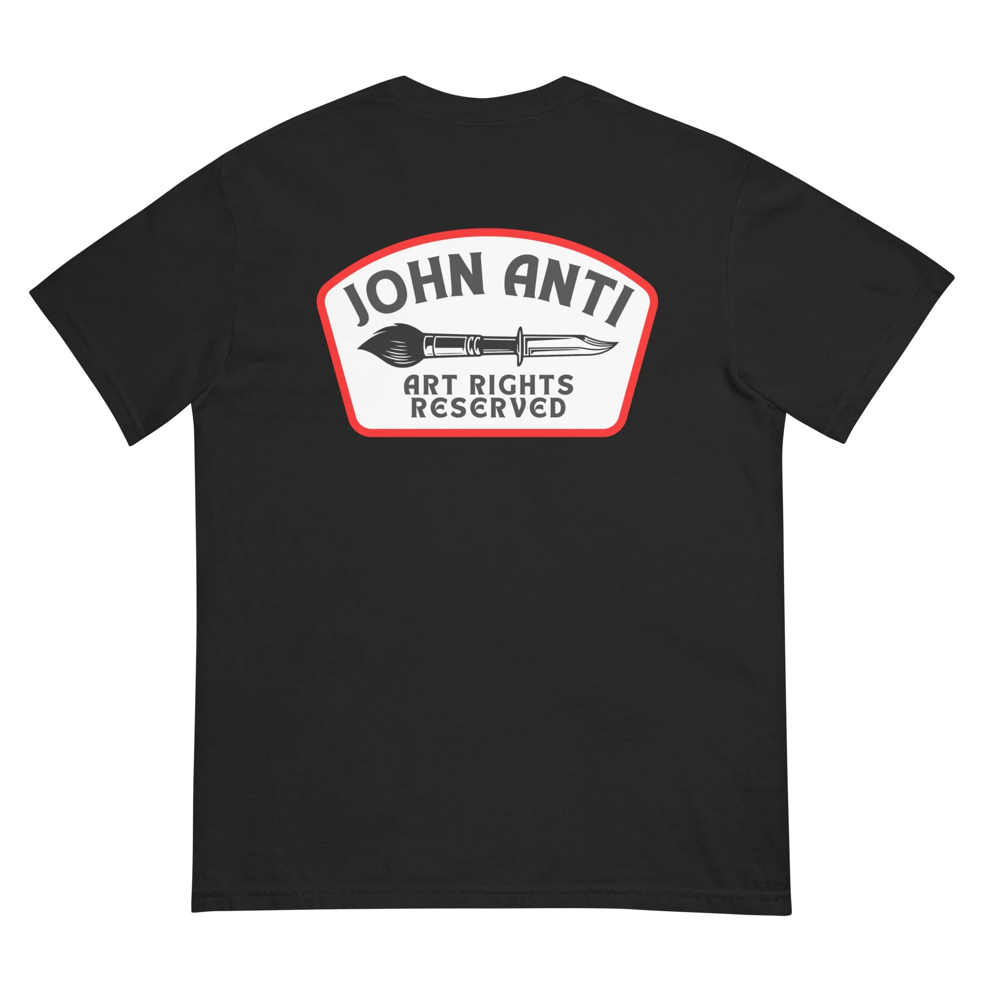 JOHN ANTI ART RIGHTS RESERVED