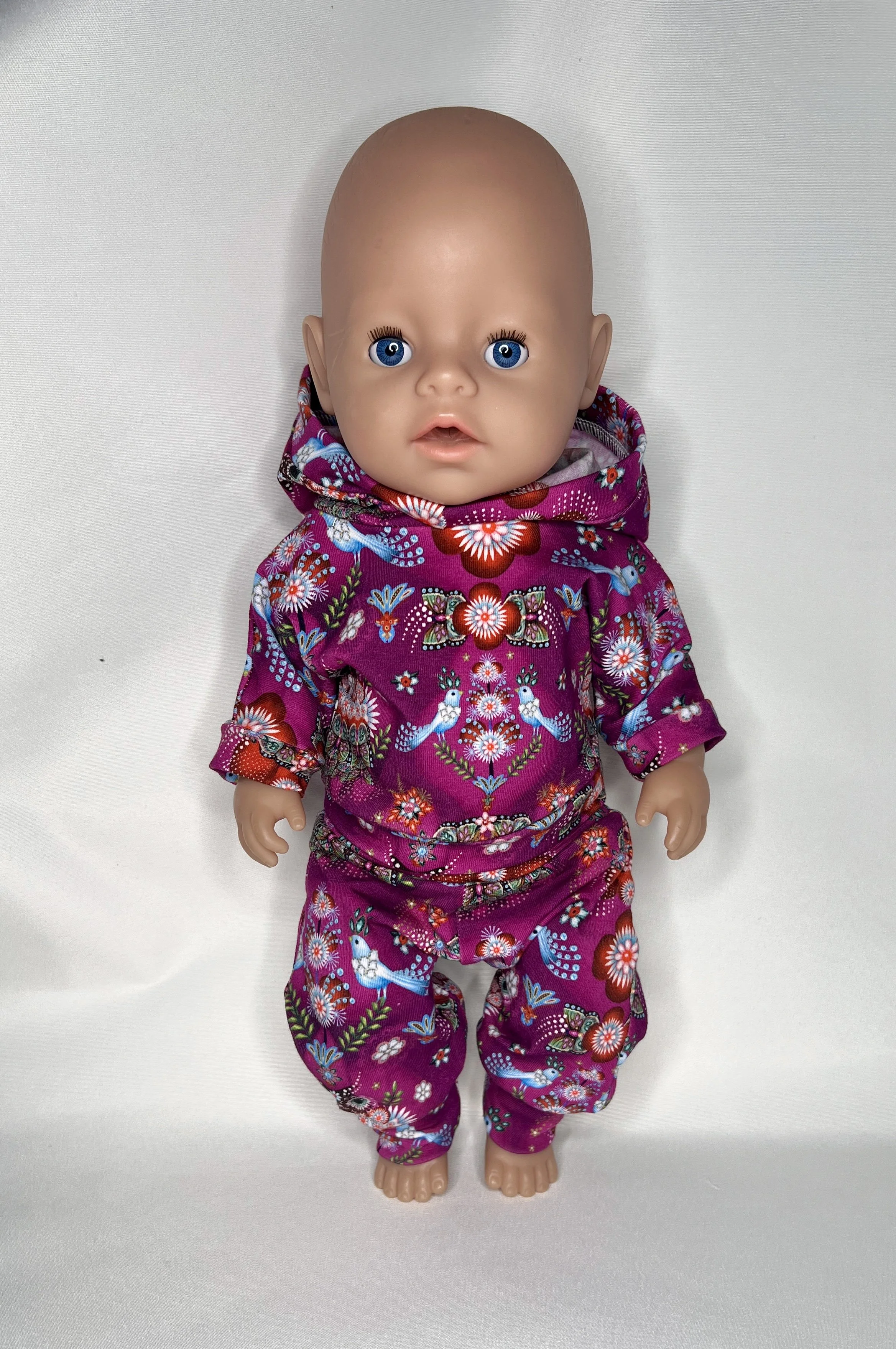 Joggedress med hette for Baby Born