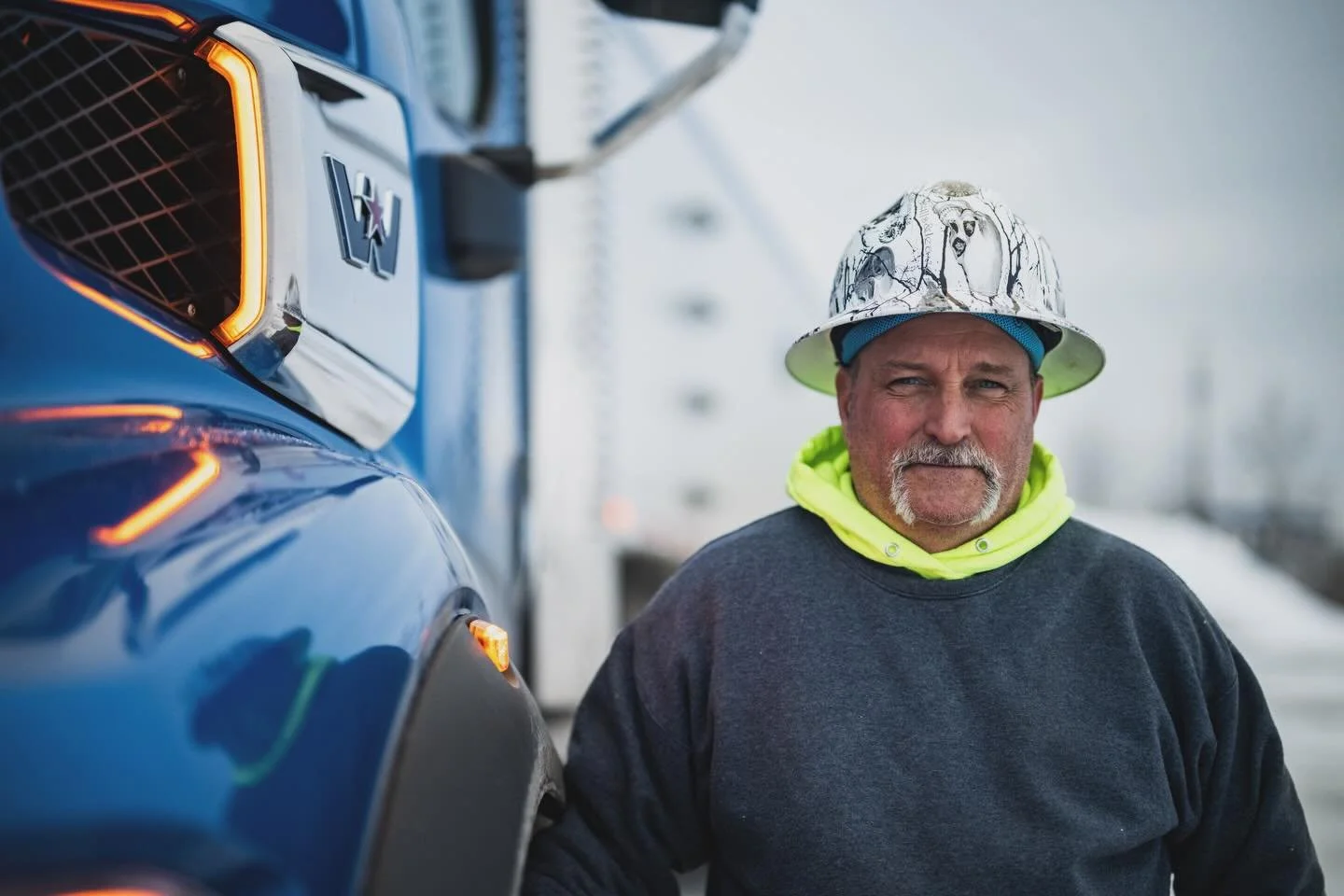 FRIENDS &amp; FACES
Welcome to a random, ongoing series where I will be featuring some of the fabulous people I&rsquo;ve been fortunate enough to meet and work alongside during projects. 

Meet John, an amazing dude and truck driver from the great st
