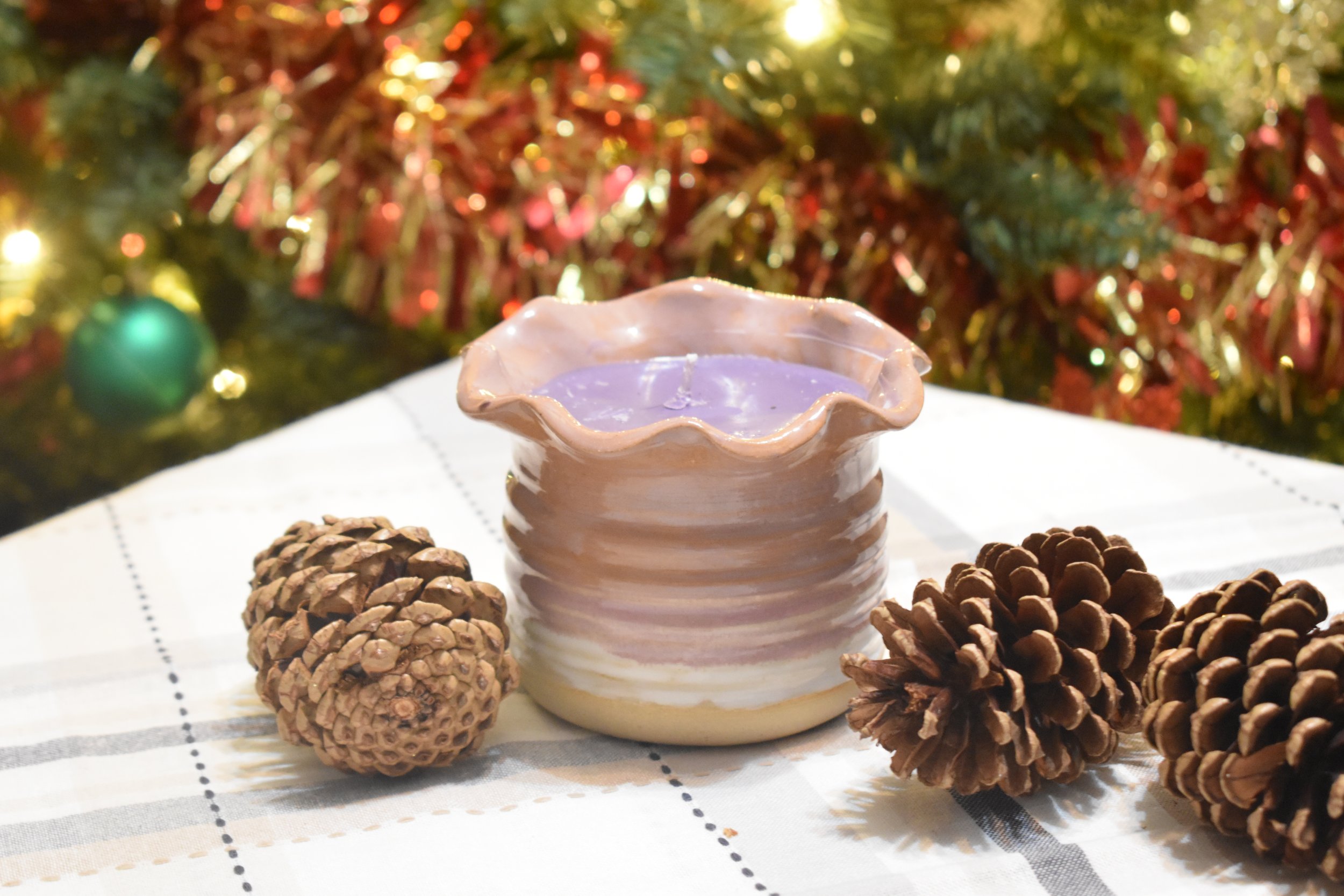 Winter Bloom Candle