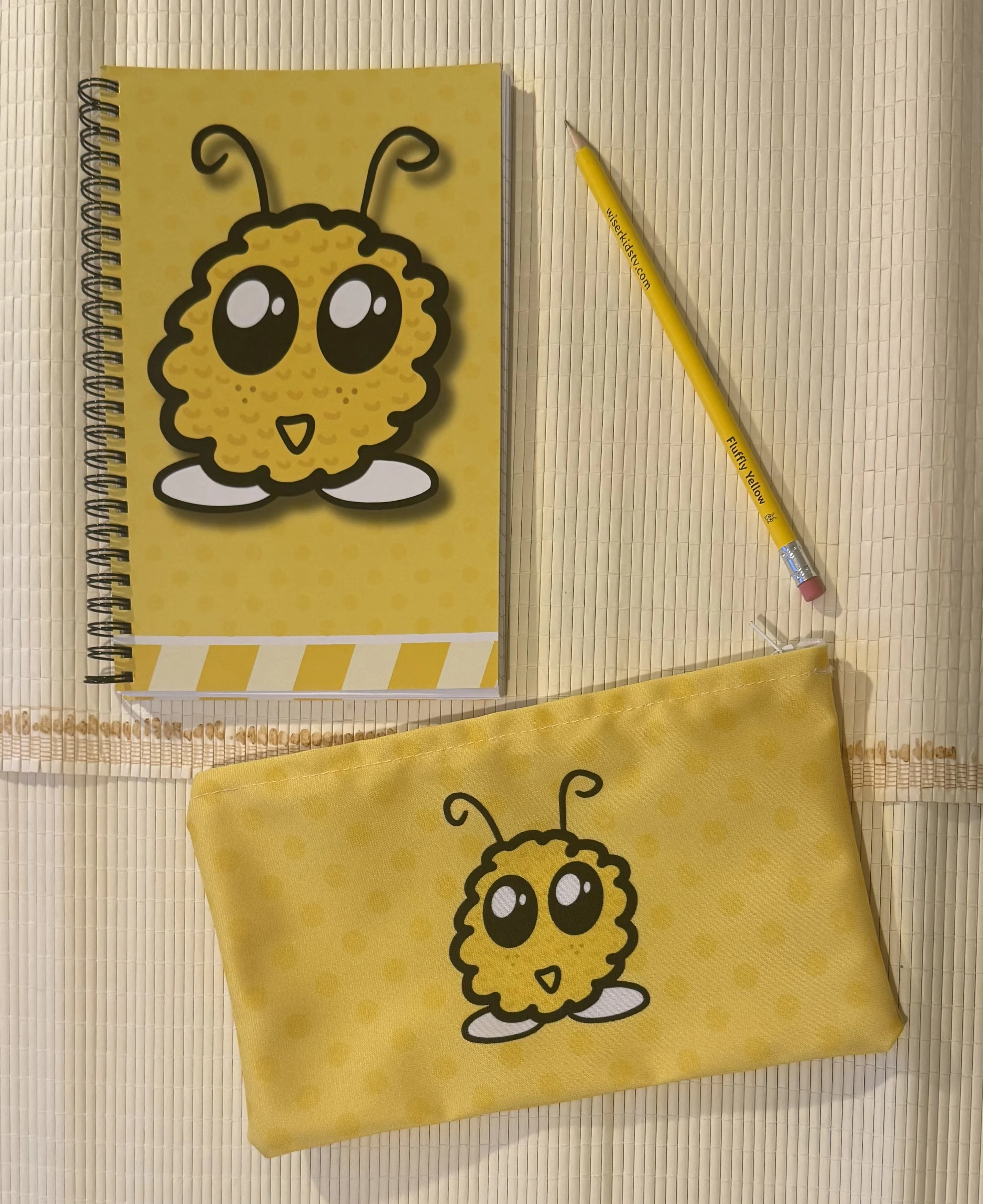 Fluffy Yellow Writing Bundle