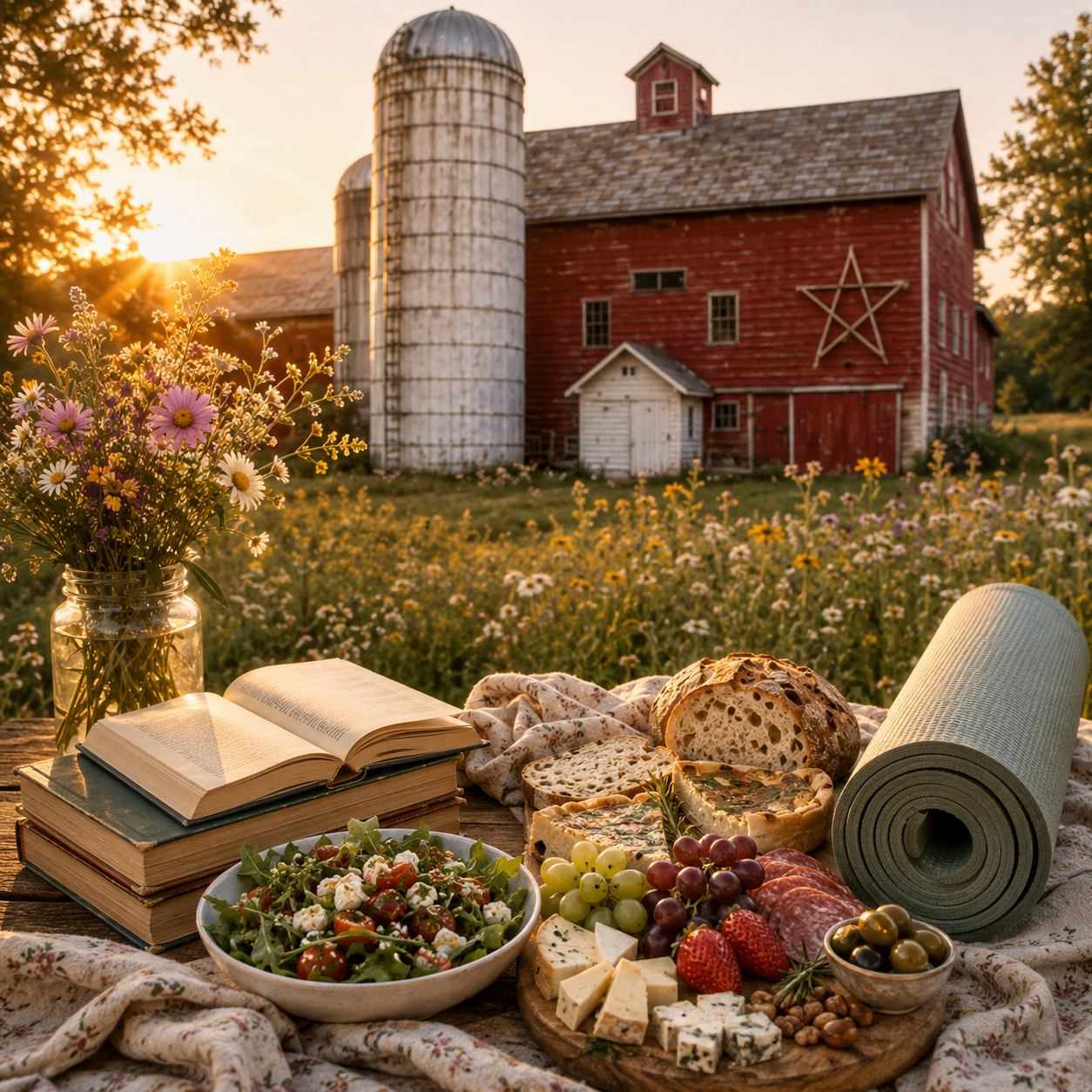 Birch Star Farm Rest Revive Studio Golden Hour Retreat Image.png