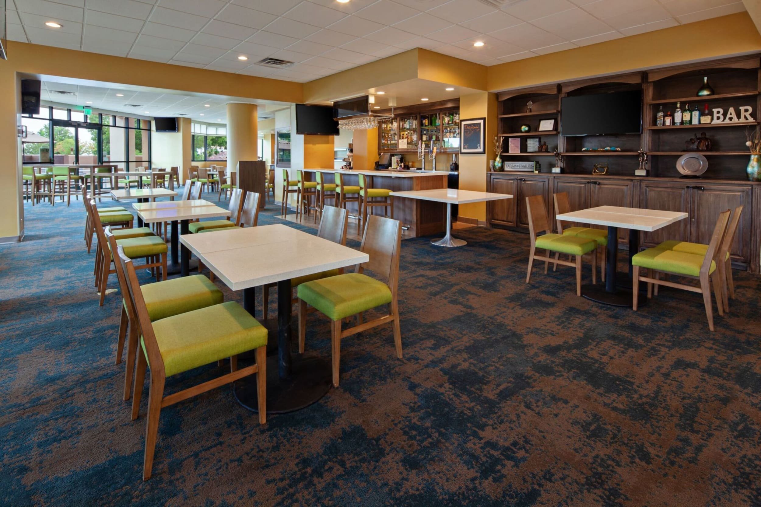 Restaurant and bar