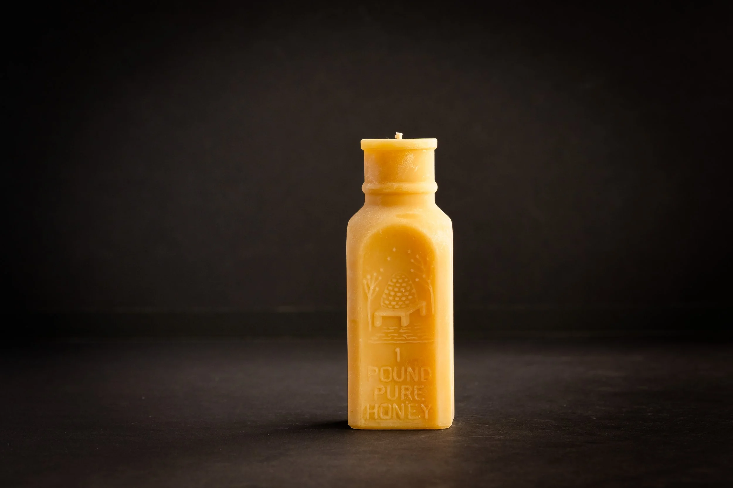 4oz Honey Jar Beeswax Candle - Mini