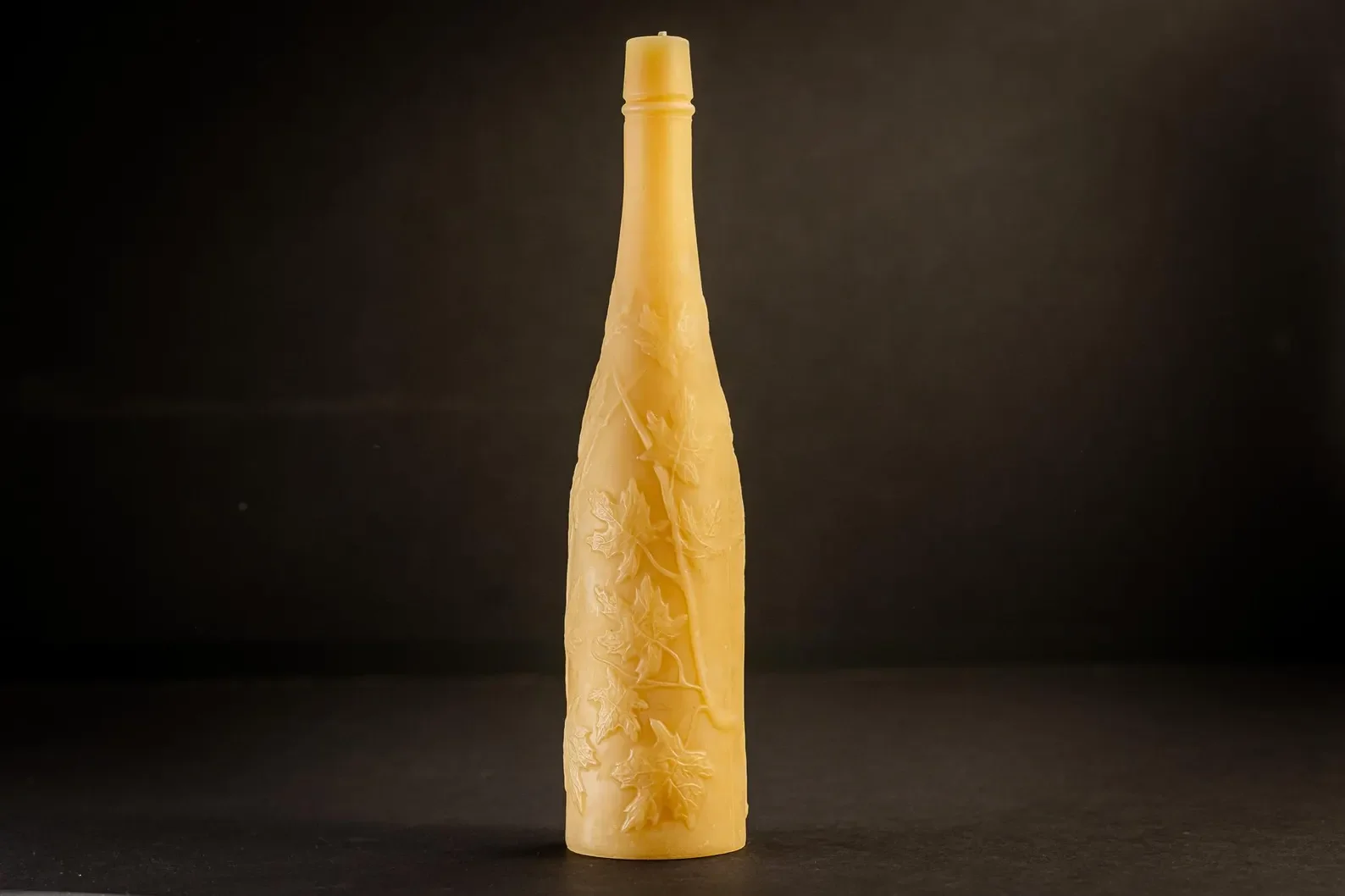 Maple Syrup Bottle Beeswax Candle