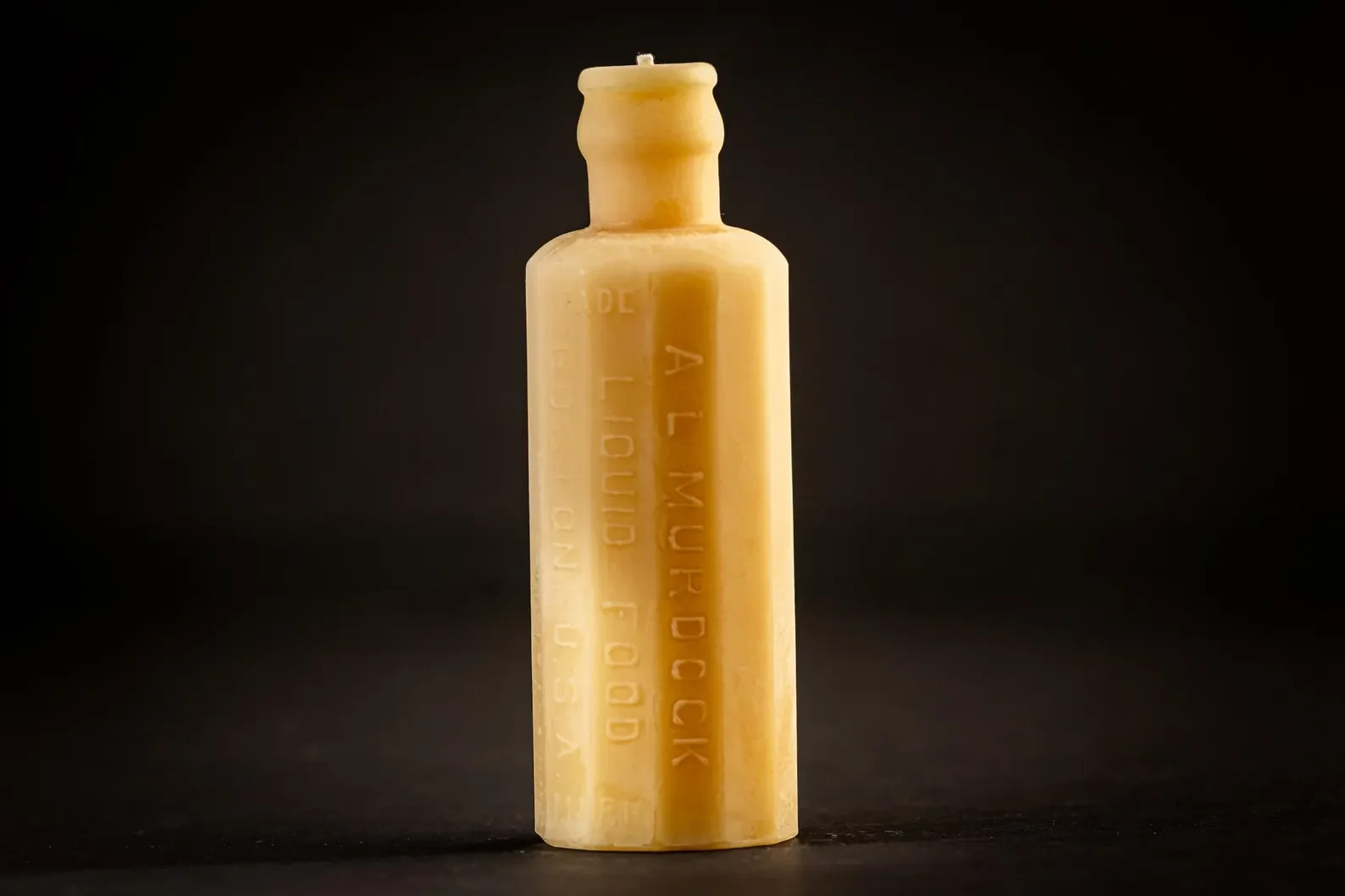 Boston Liquid Food Jar Beeswax Candle - Medium