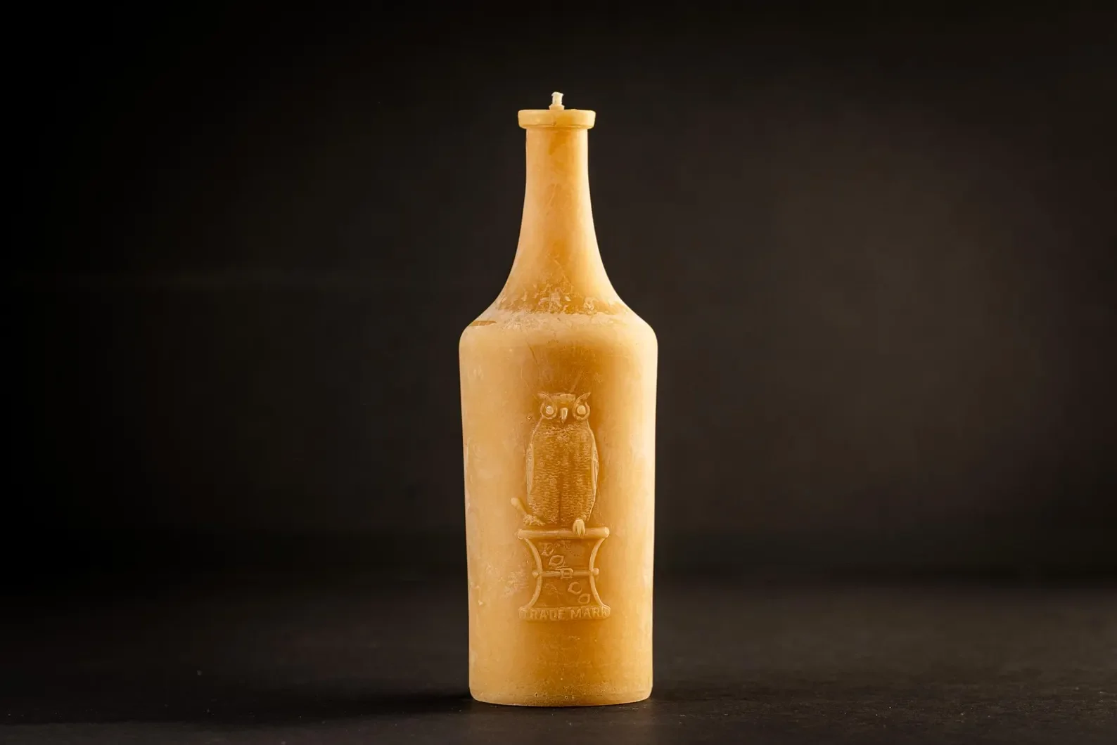 Owl Drug Co.  Beeswax Candle - Large