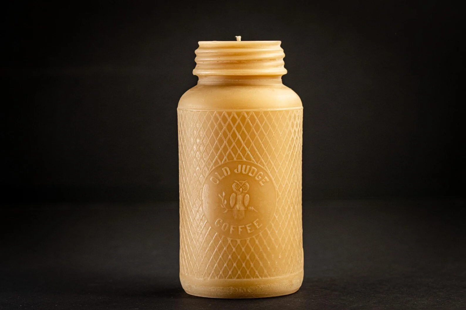 Old Judge Coffee Beeswax Candle