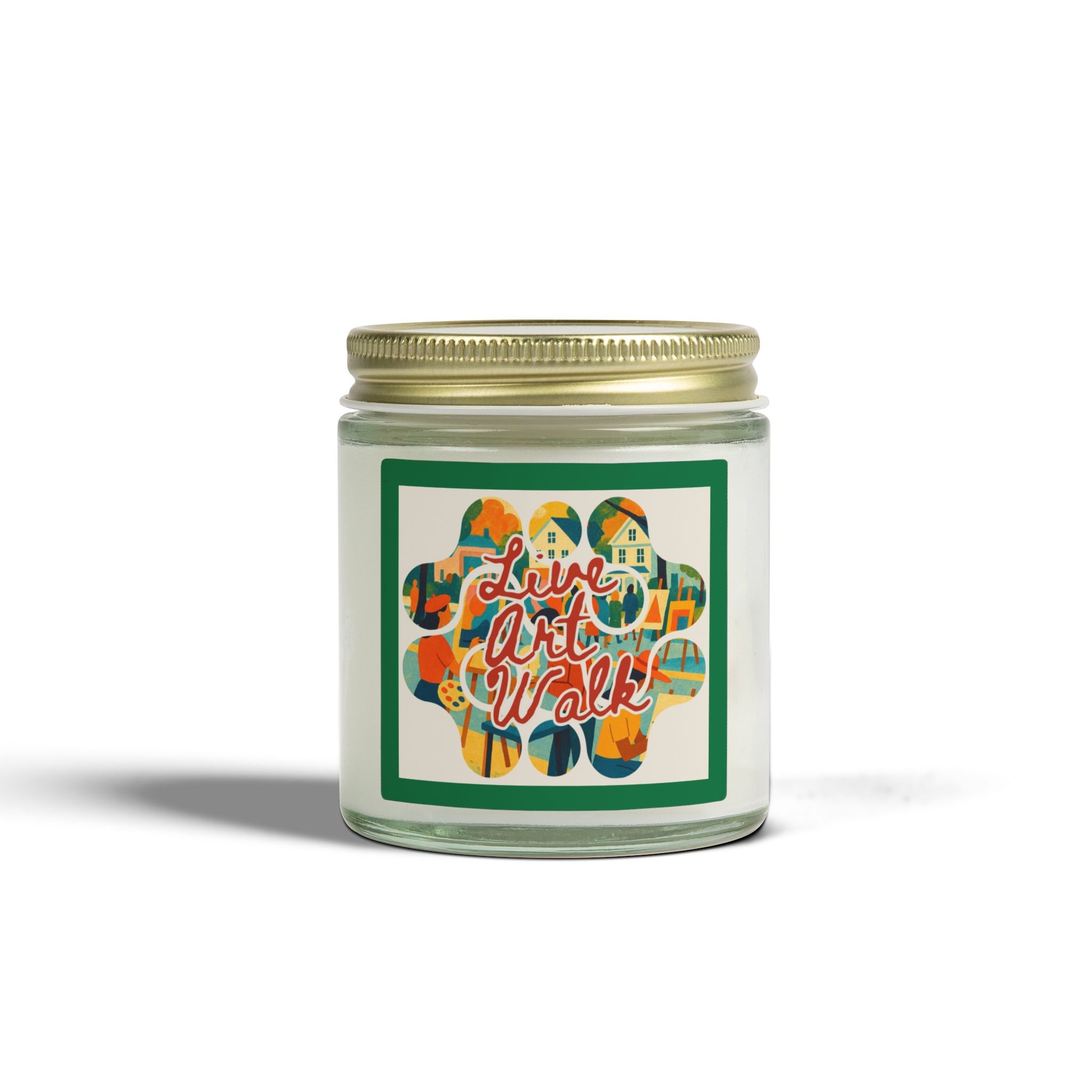Live Art Walk Soy Blend Jar Candle